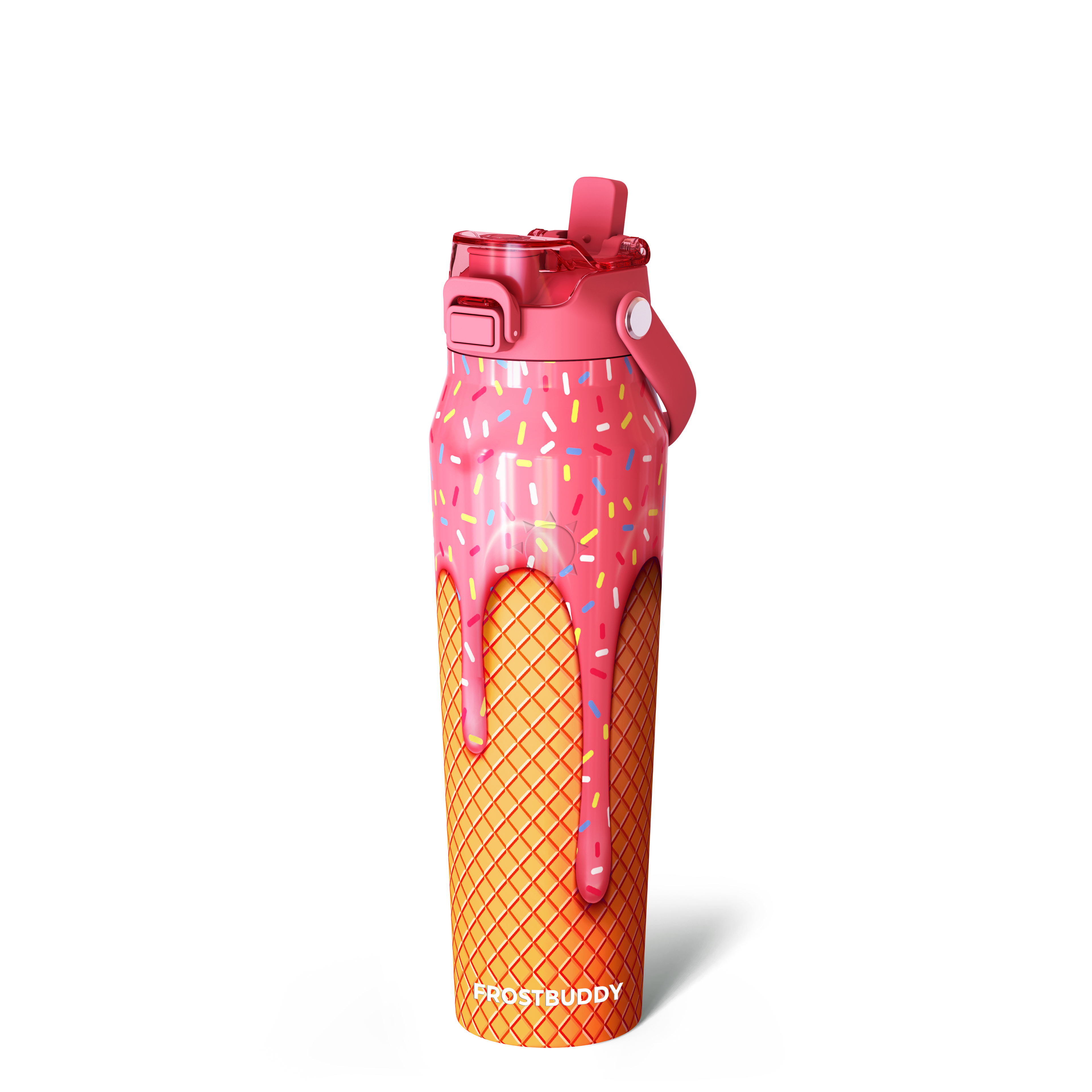 Bottle Buddy 32oz Pink Ice Cream