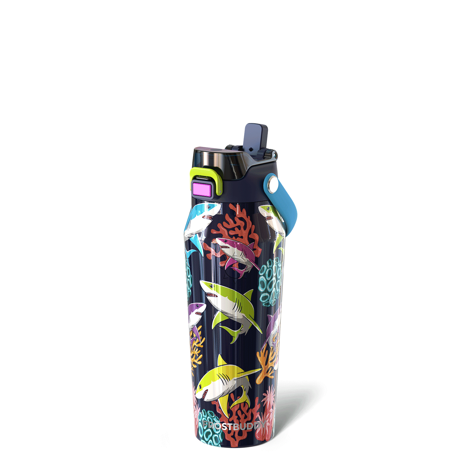 Bottle Buddy 24oz Neon Coast