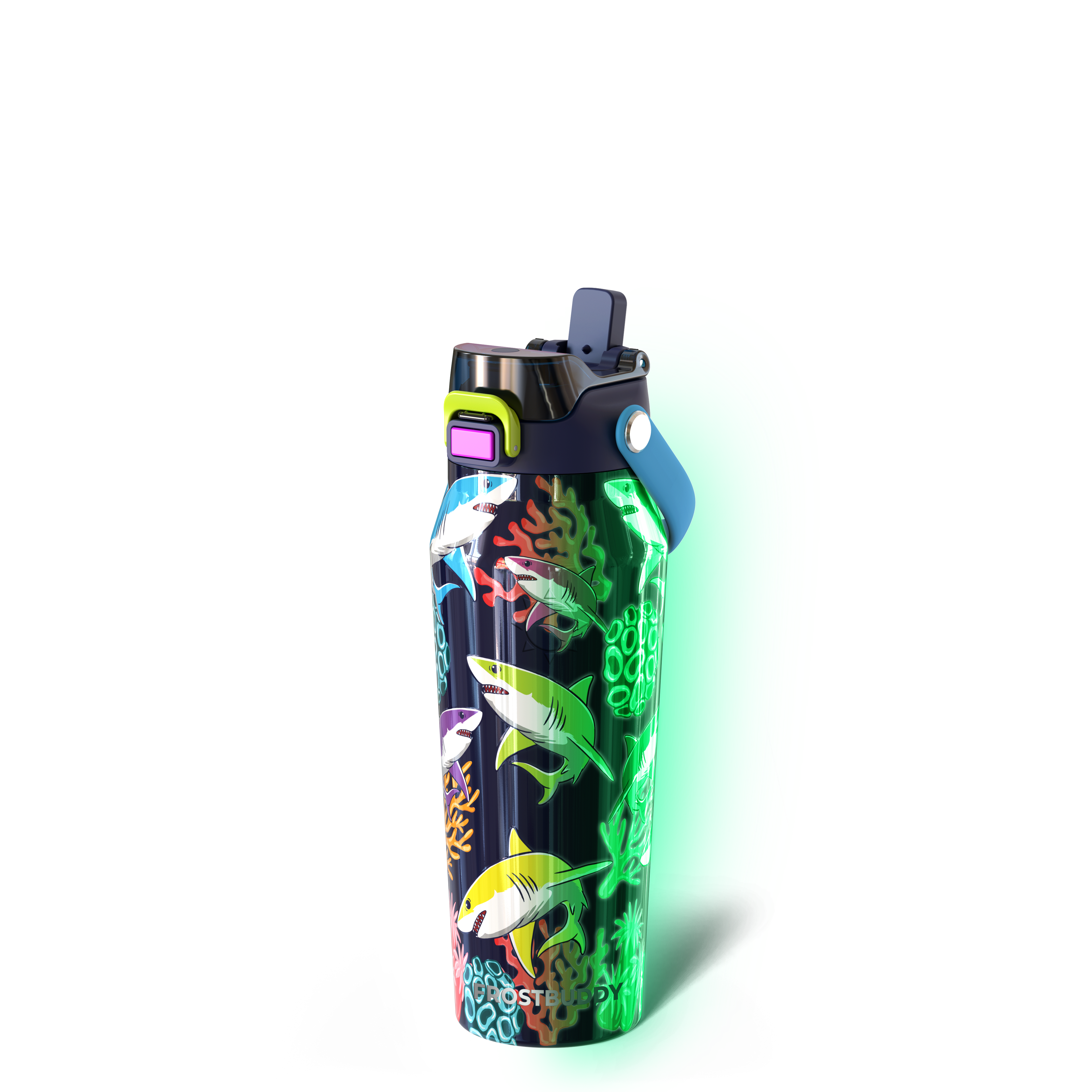Bottle Buddy 24oz Neon Coast