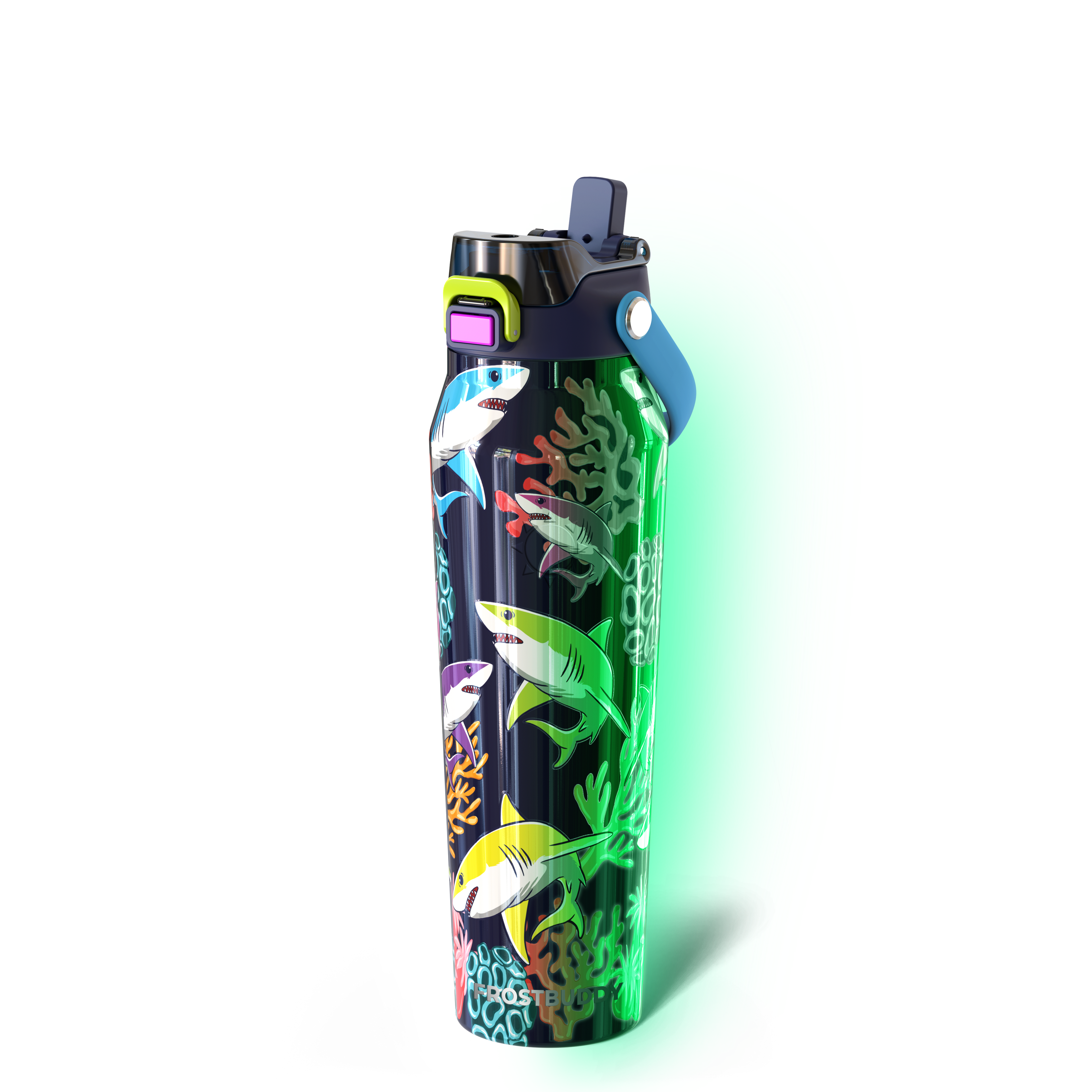 Bottle Buddy 32oz Neon Coast