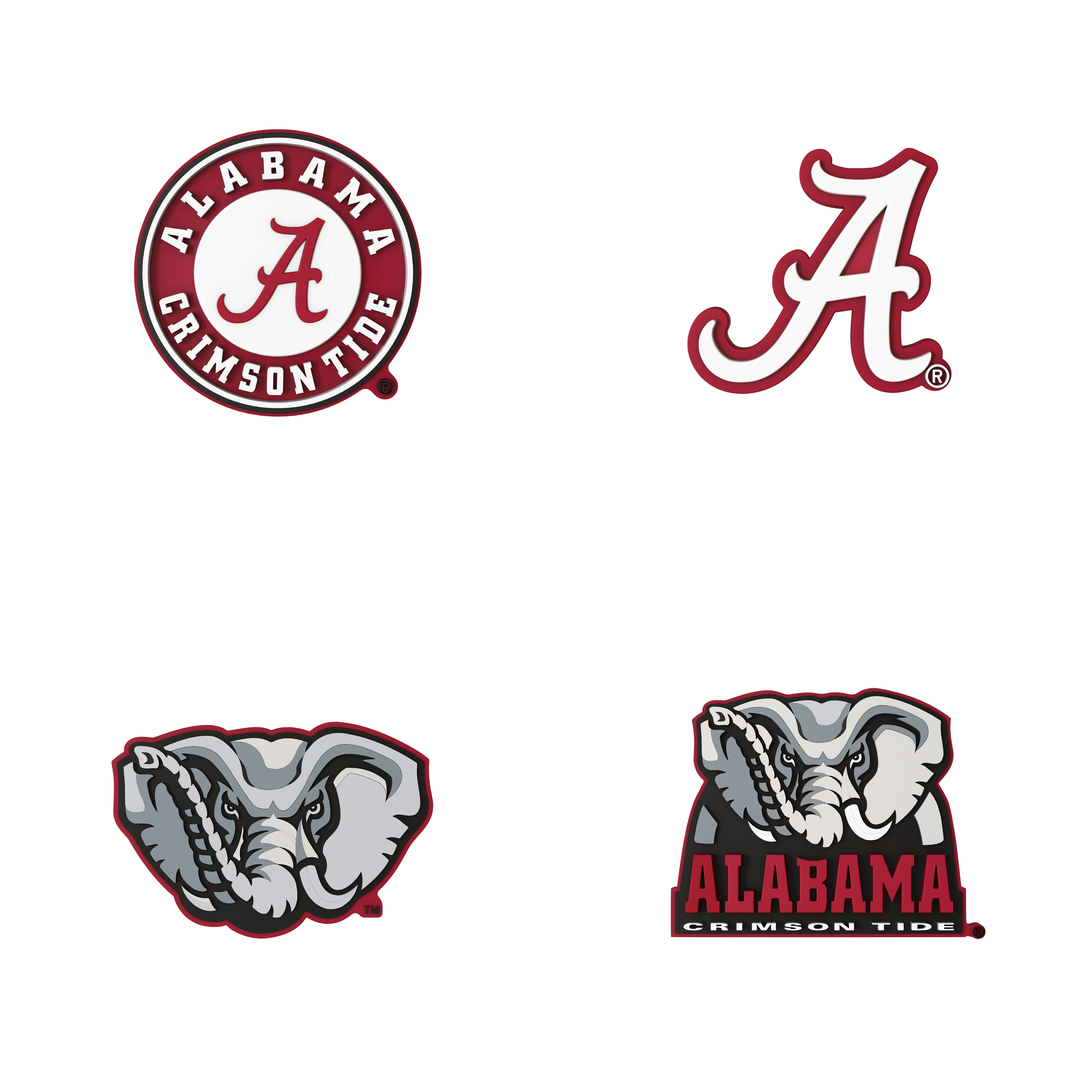 Budz Alabama Crimson Tide 4-Pack Bundle