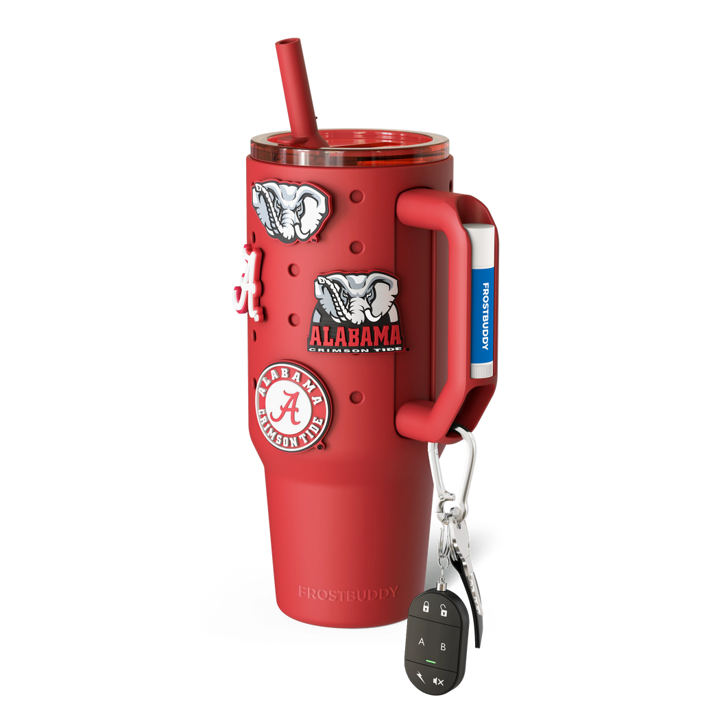 Thicc Buddy 40oz Alabama Crimson Tide Skin + Budz Bundle