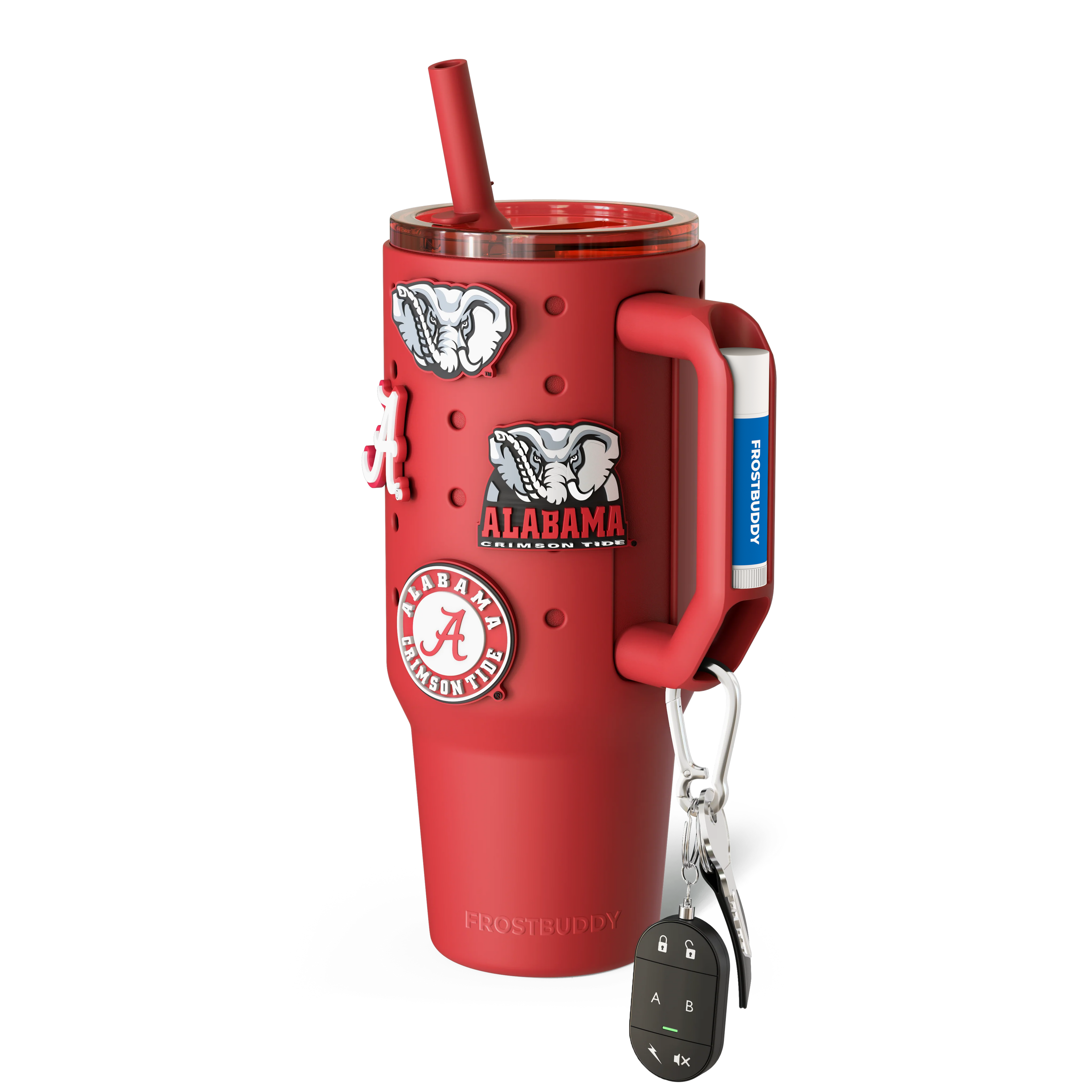 Thicc Buddy 40oz Alabama Crimson Tide Skin + Budz Bundle