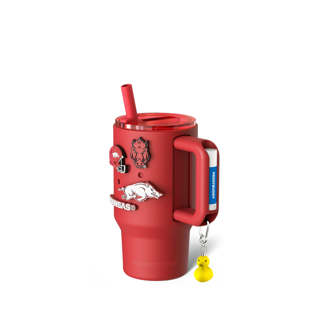 Thicc Buddy 16oz Arkansas Razorbacks Skin + Budz Bundle