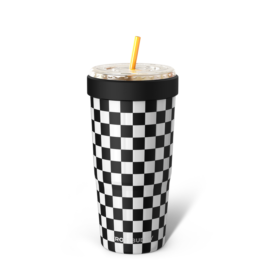 To-Go Buddy Black \u0026 White Checkered