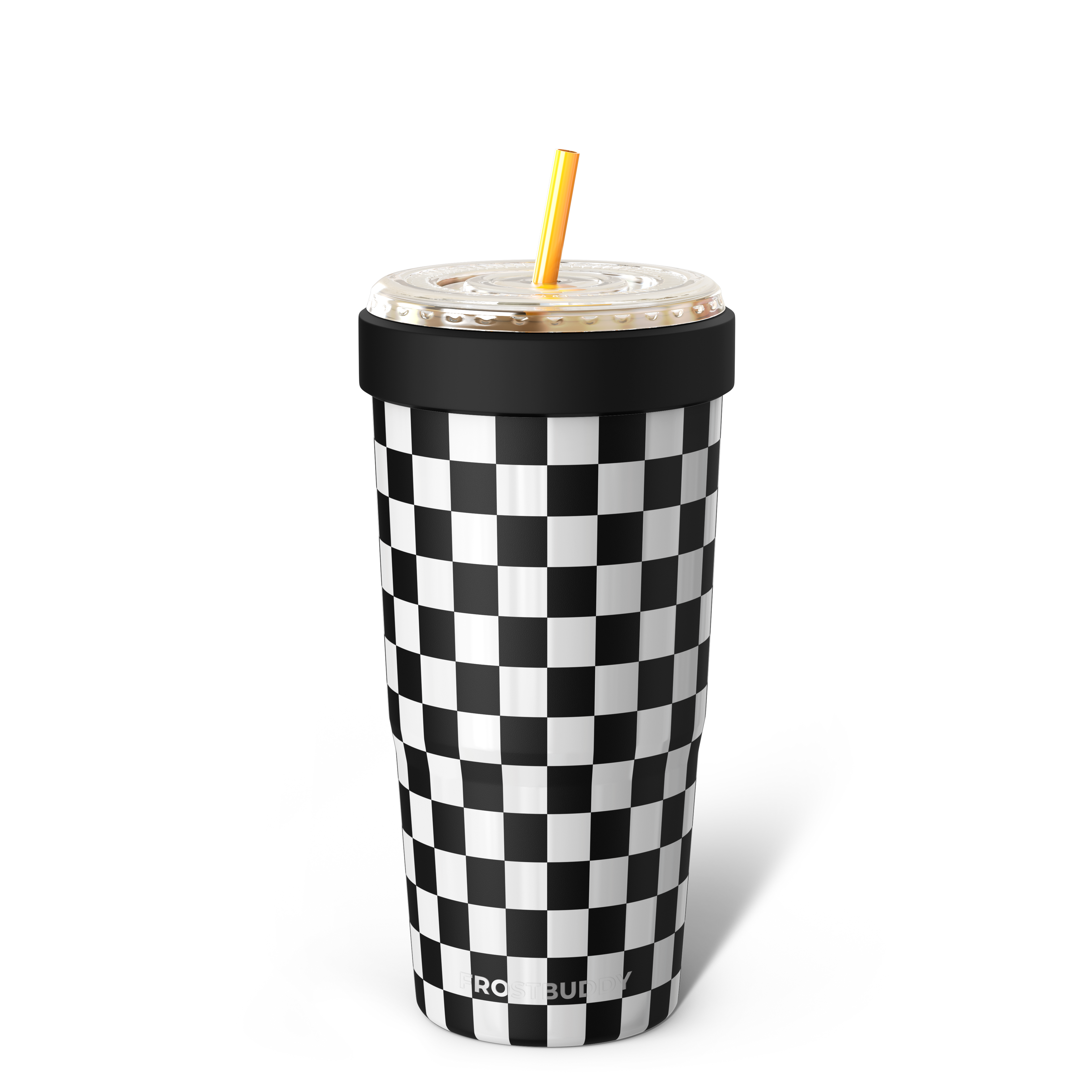 To-Go Buddy Black \u0026 White Checkered