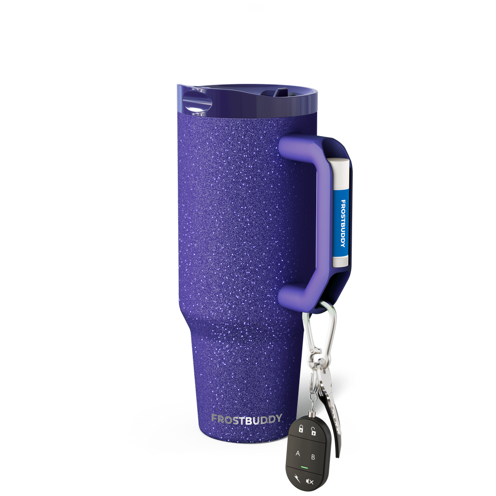 Thicc Buddy 40oz Purple Glitz