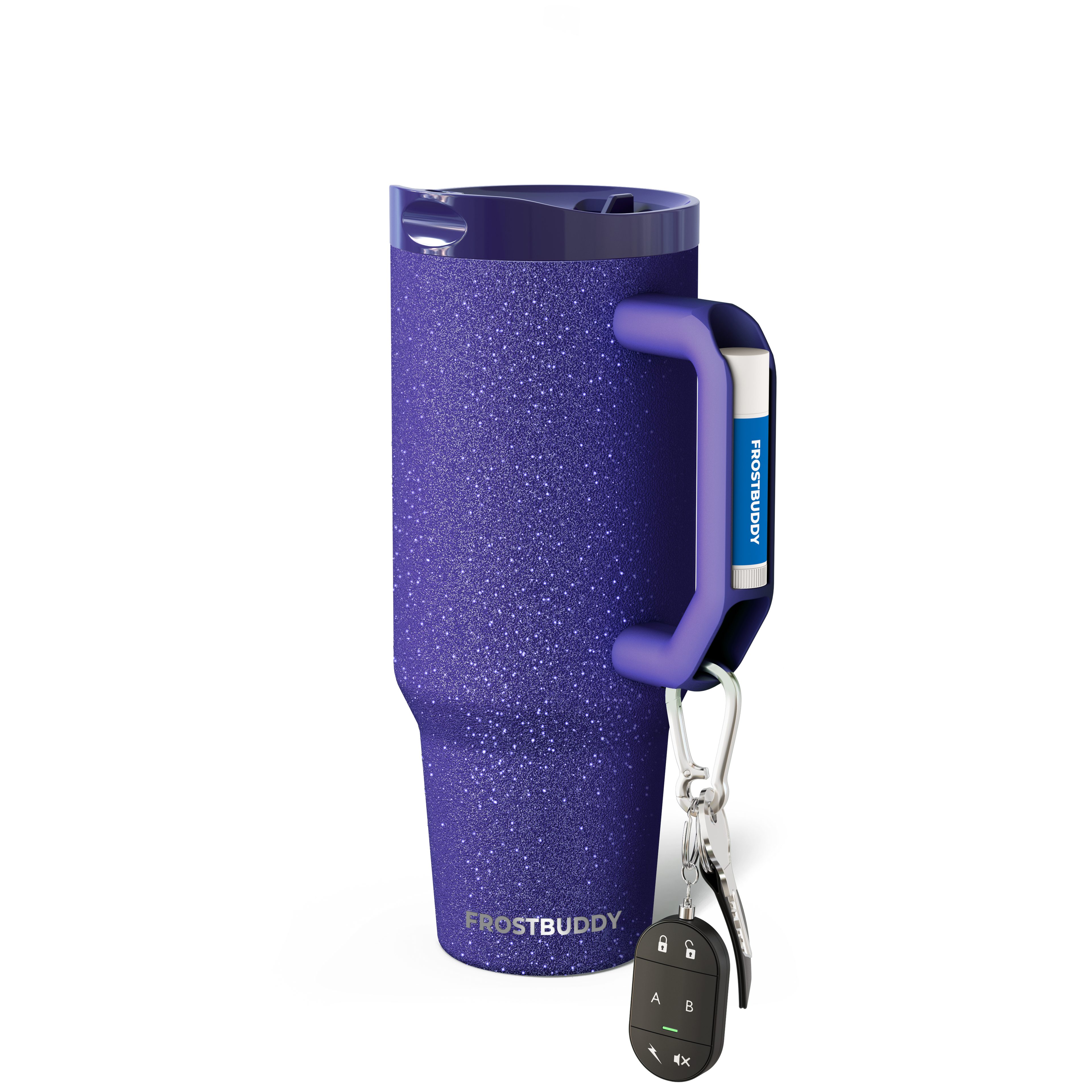 Thicc Buddy 40oz Purple Glitz