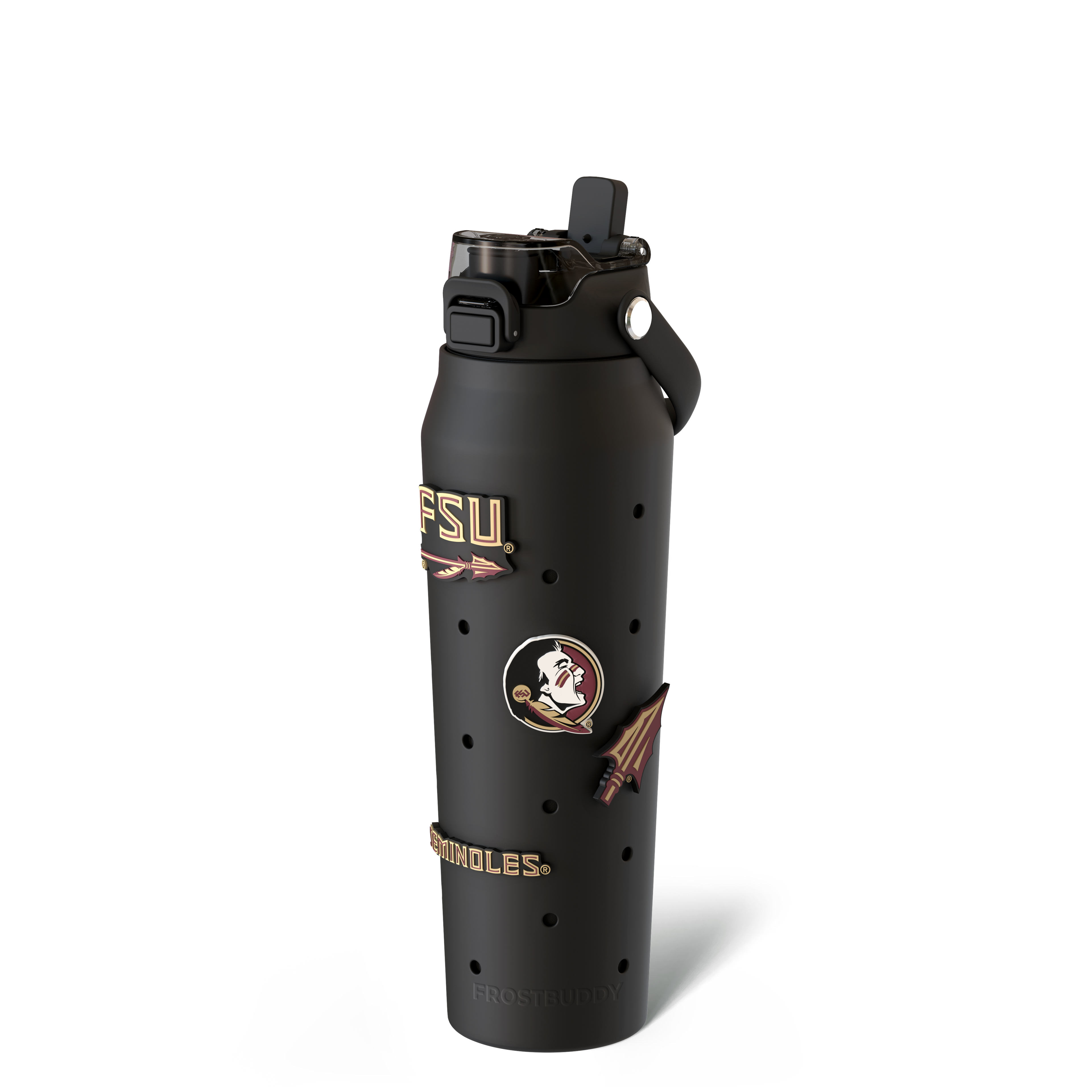 Bottle Buddy 32oz Florida State Seminoles Skin + Budz Bundle