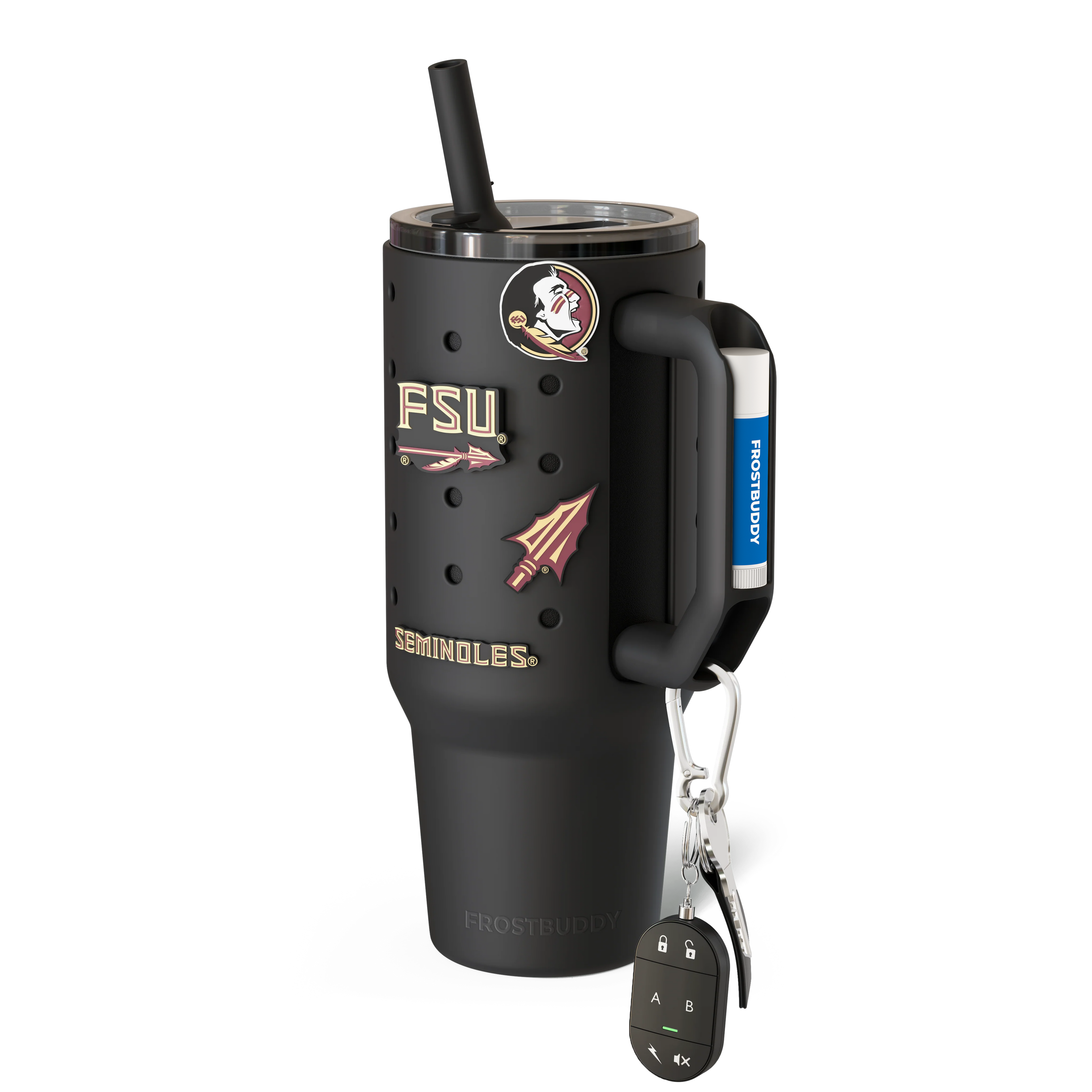 Thicc Buddy 40oz Florida State Seminoles Skin + Budz Bundle