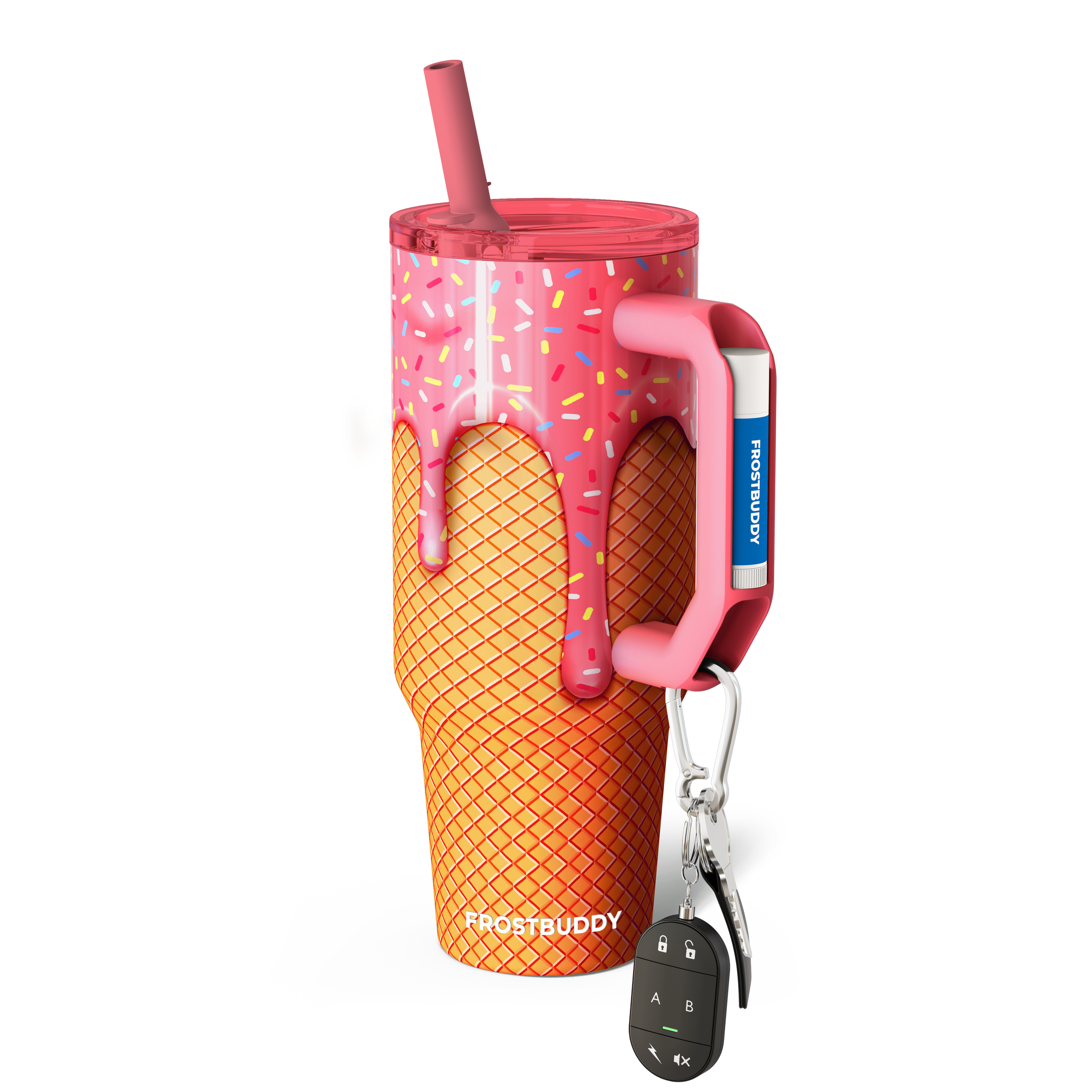 Thicc Buddy 40oz Pink Ice Cream
