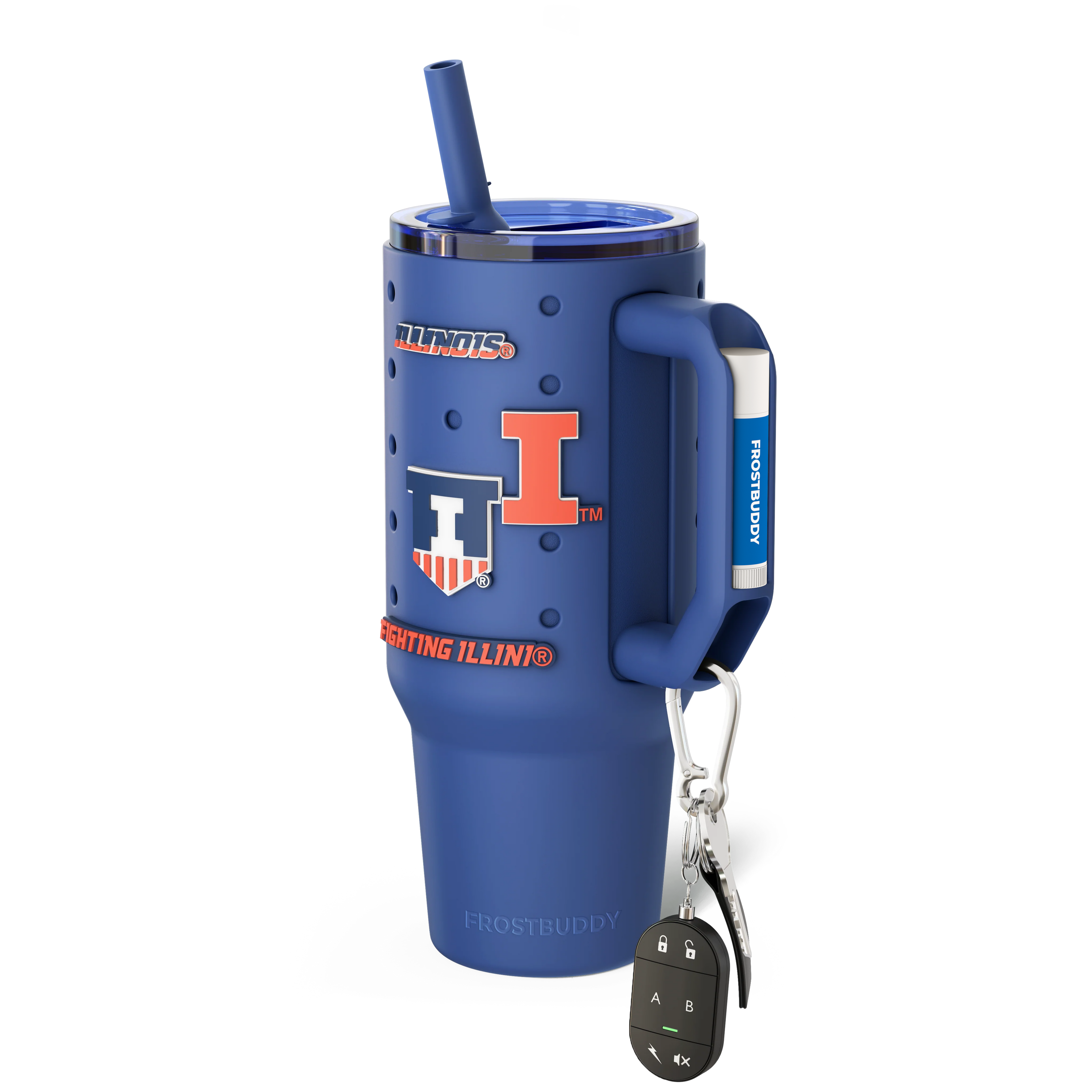 Thicc Buddy 40oz Illinois Fighting Illini Skin + Budz Bundle