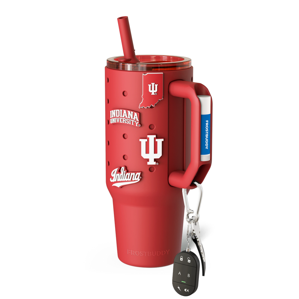 Thicc Buddy 40oz Indiana Hoosiers Skin + Budz Bundle