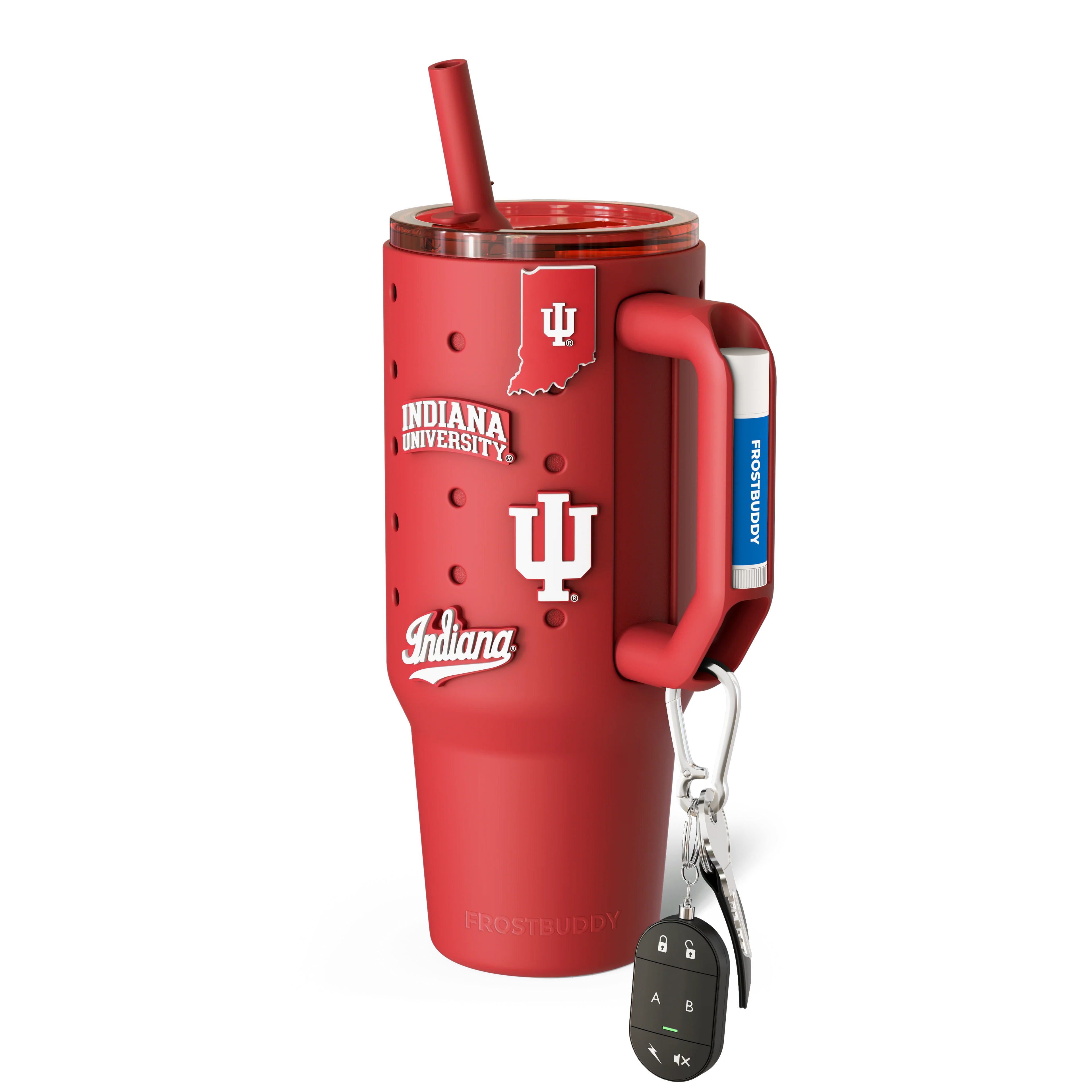 Thicc Buddy 40oz Indiana Hoosiers Skin + Budz Bundle