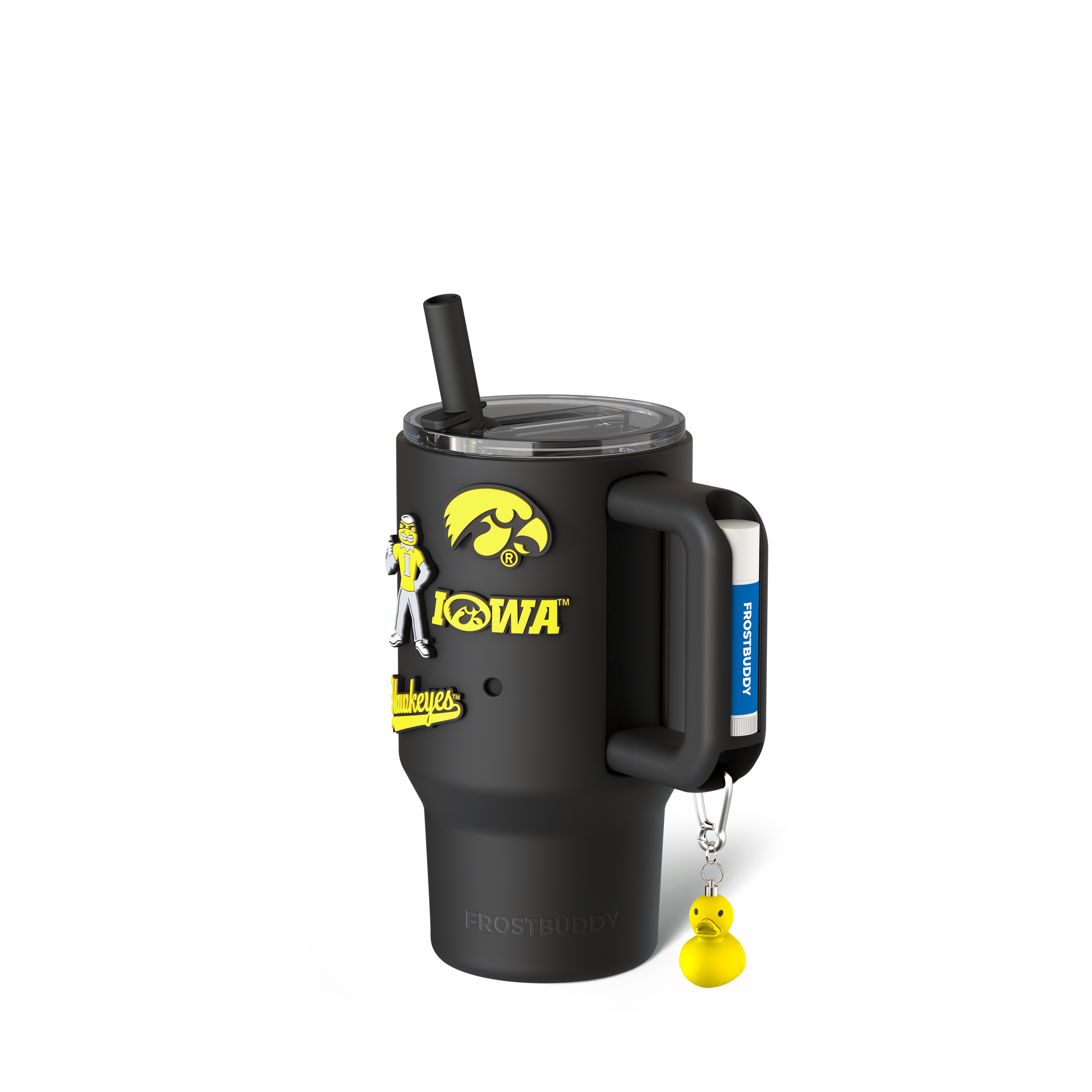 Thicc Buddy 16oz Iowa Hawkeyes Skin + Budz Bundle