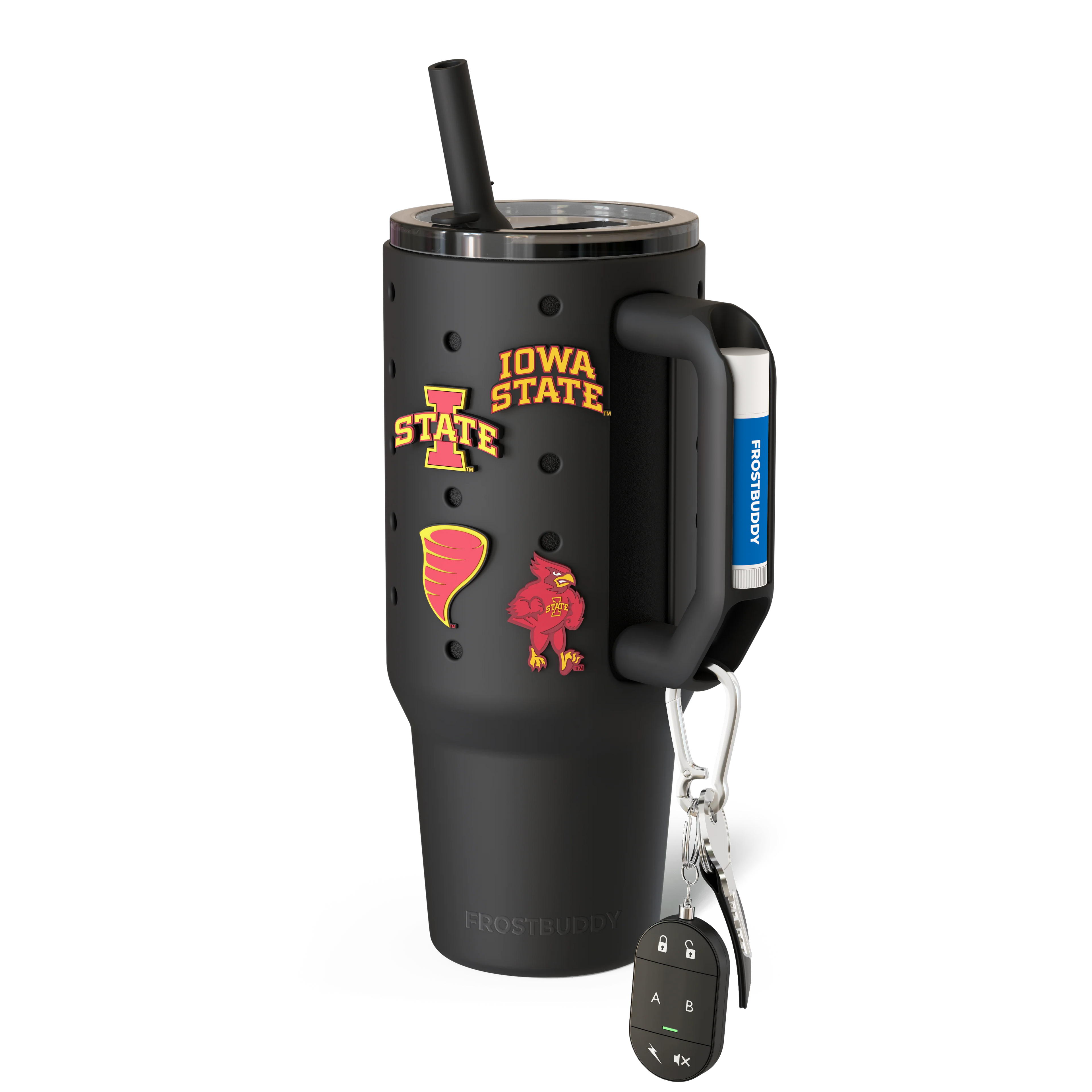 Thicc Buddy 40oz Iowa State Cyclones Skin + Budz Bundle