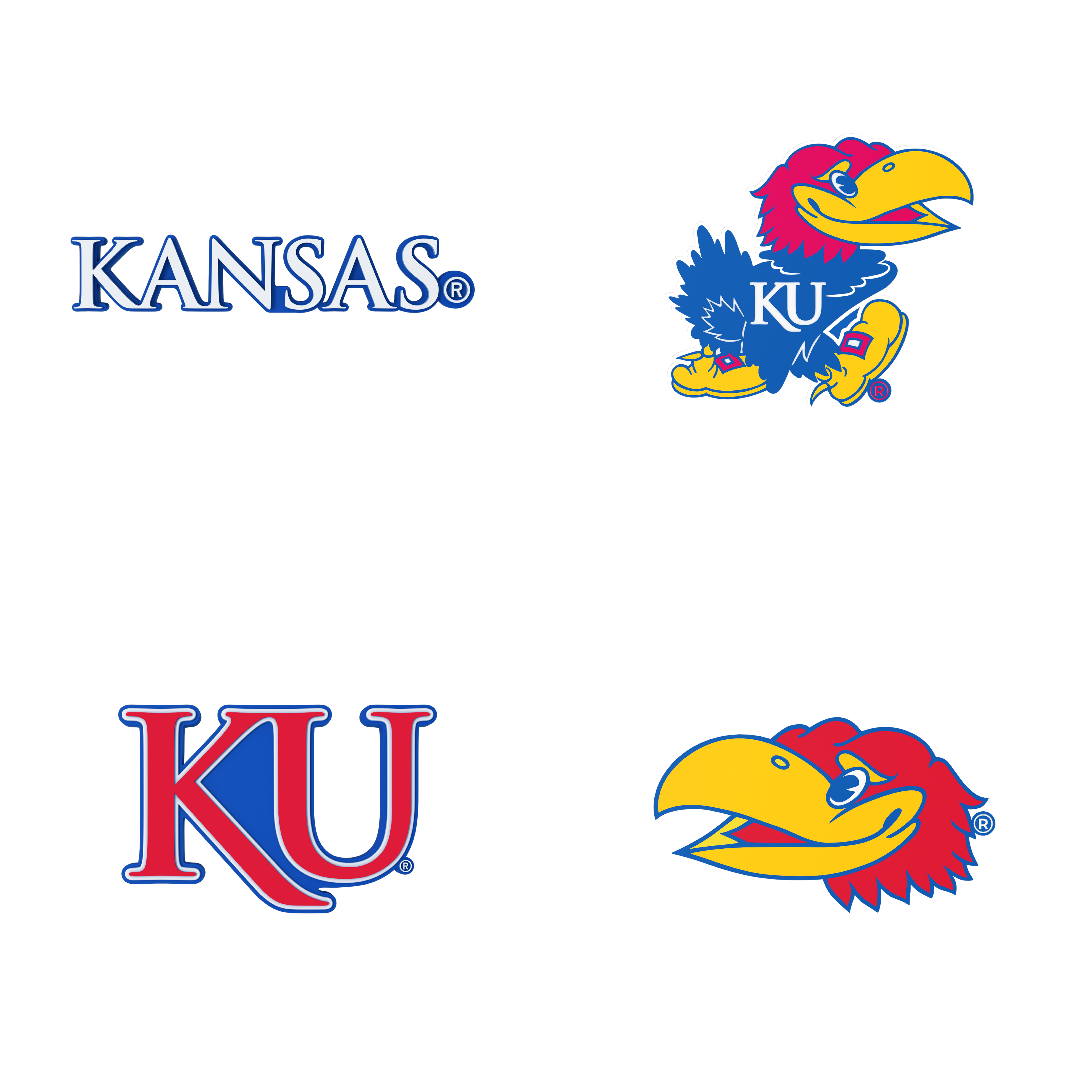 Budz Kansas Jayhawks 4-Pack Bundle
