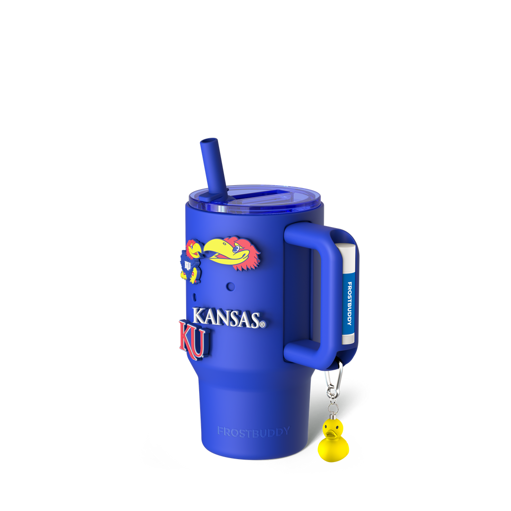 Thicc Buddy 16oz Kansas Jayhawks Skin + Budz Bundle