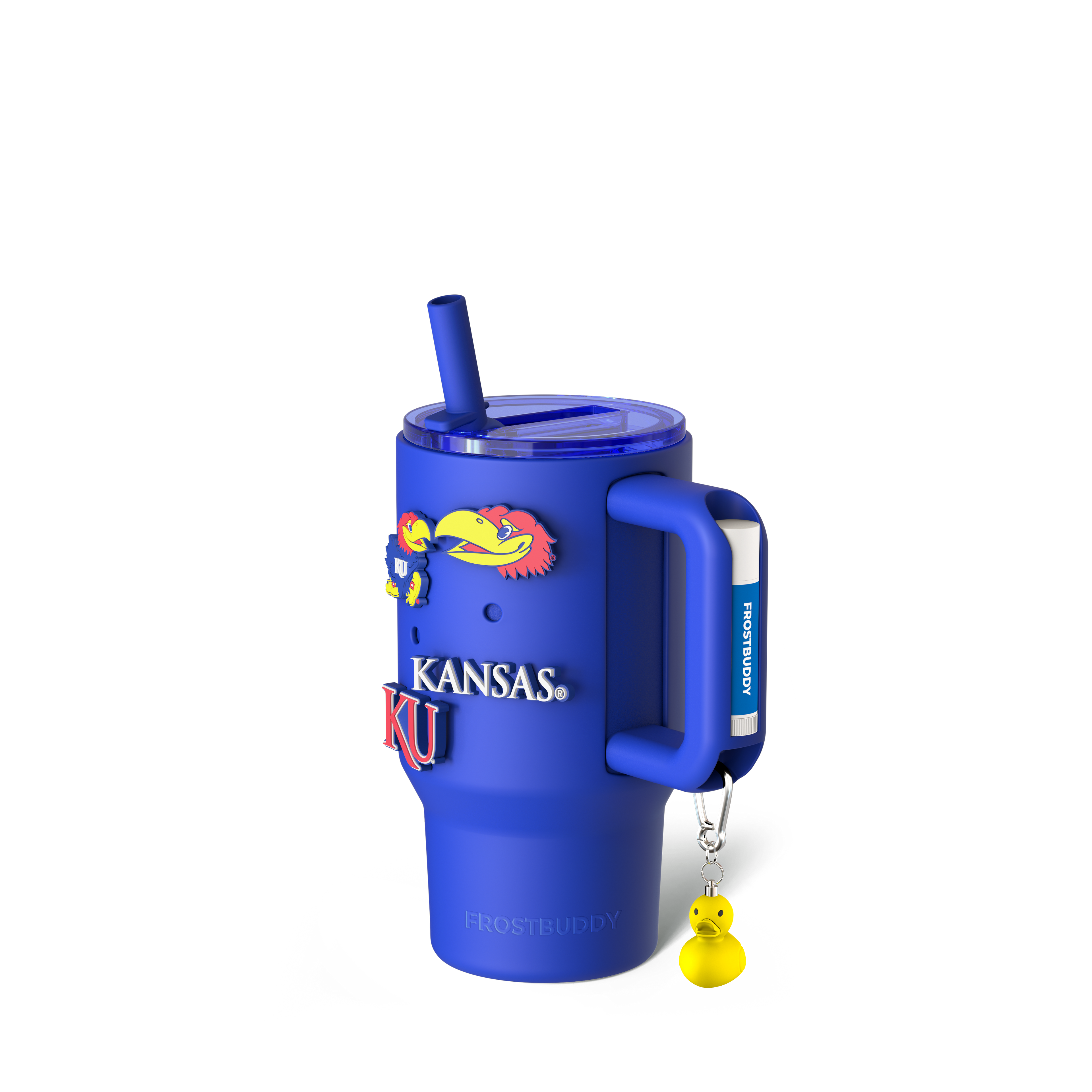 Thicc Buddy 16oz Kansas Jayhawks Skin + Budz Bundle