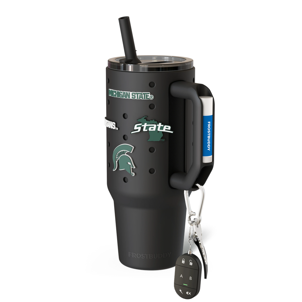 Thicc Buddy 40oz Michigan State Spartans Skin + Budz Bundle