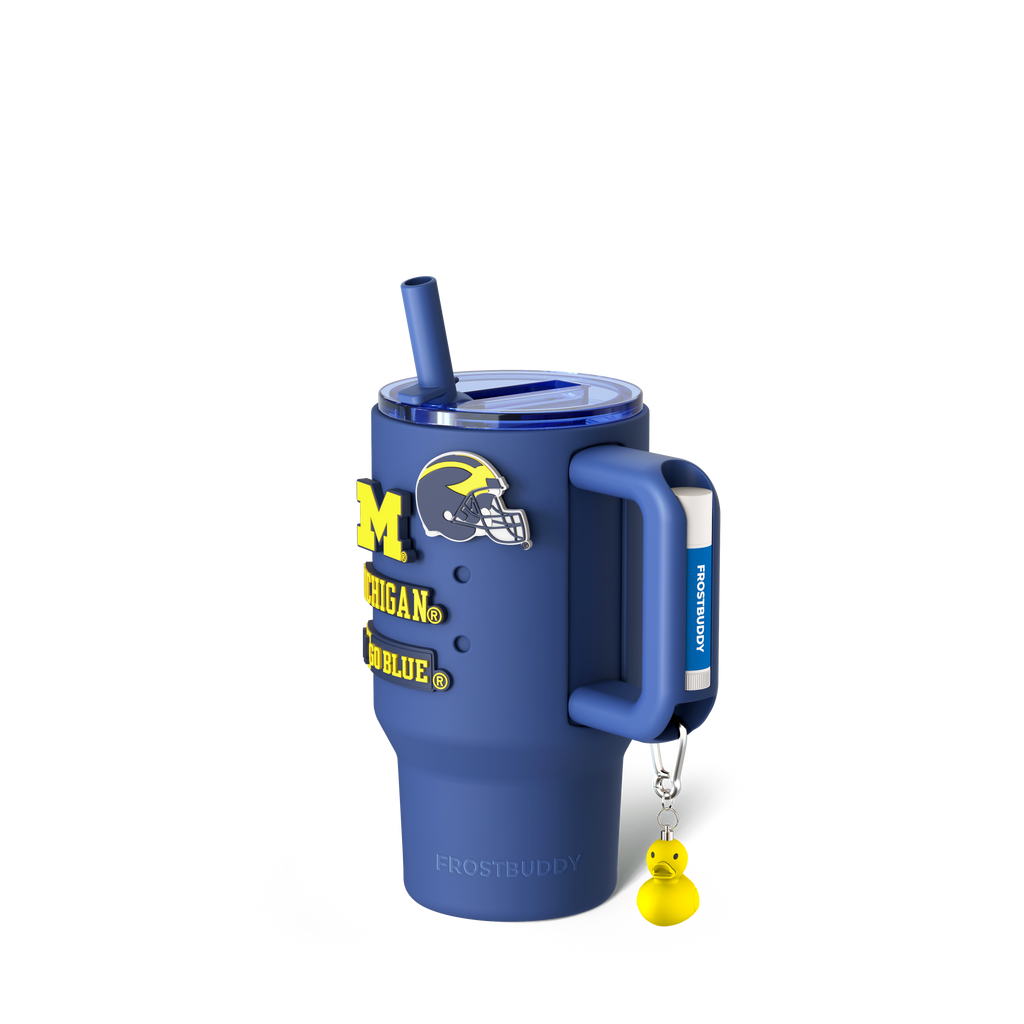 Thicc Buddy 16oz Michigan Wolverines Skin + Budz Bundle
