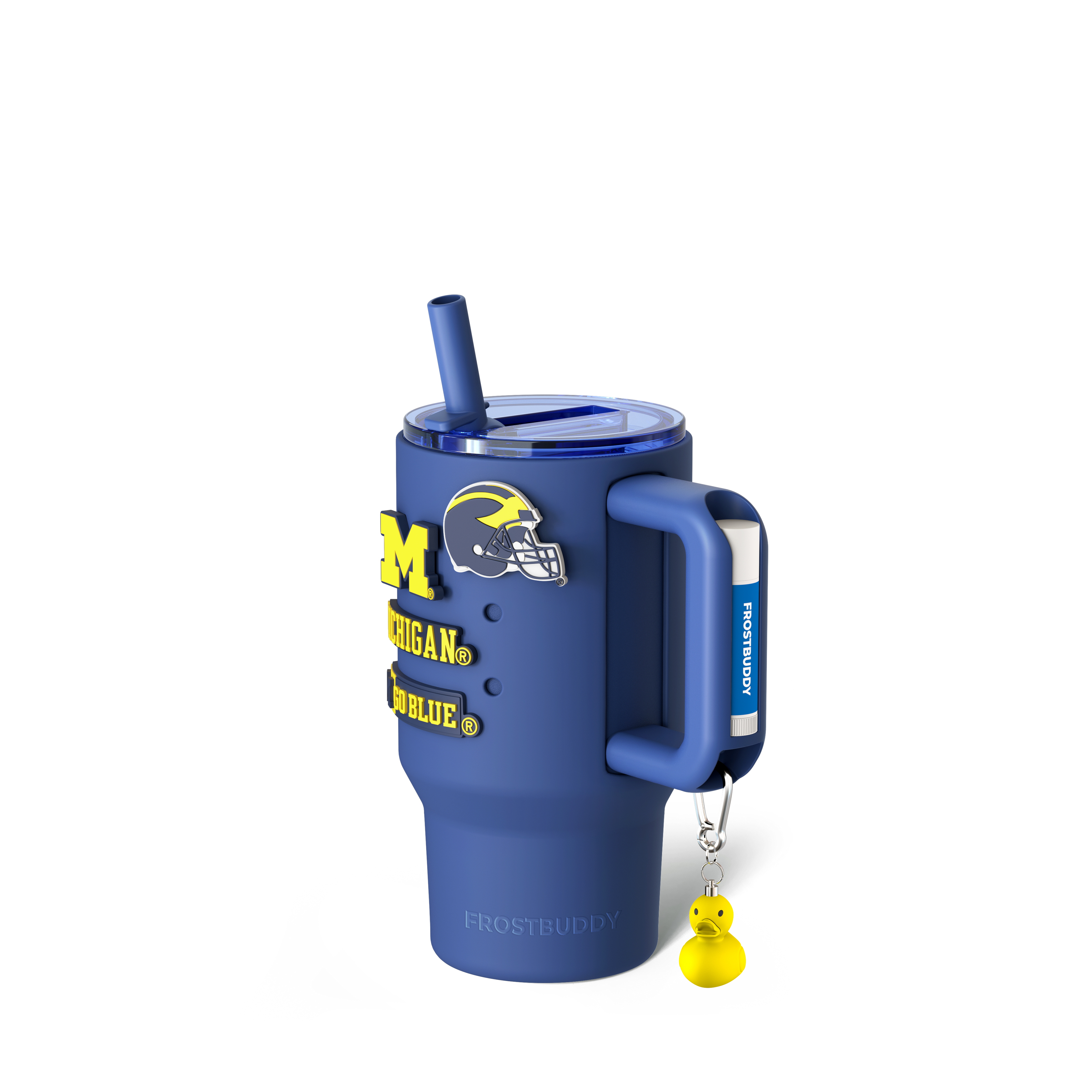 Thicc Buddy 16oz Michigan Wolverines Skin + Budz Bundle