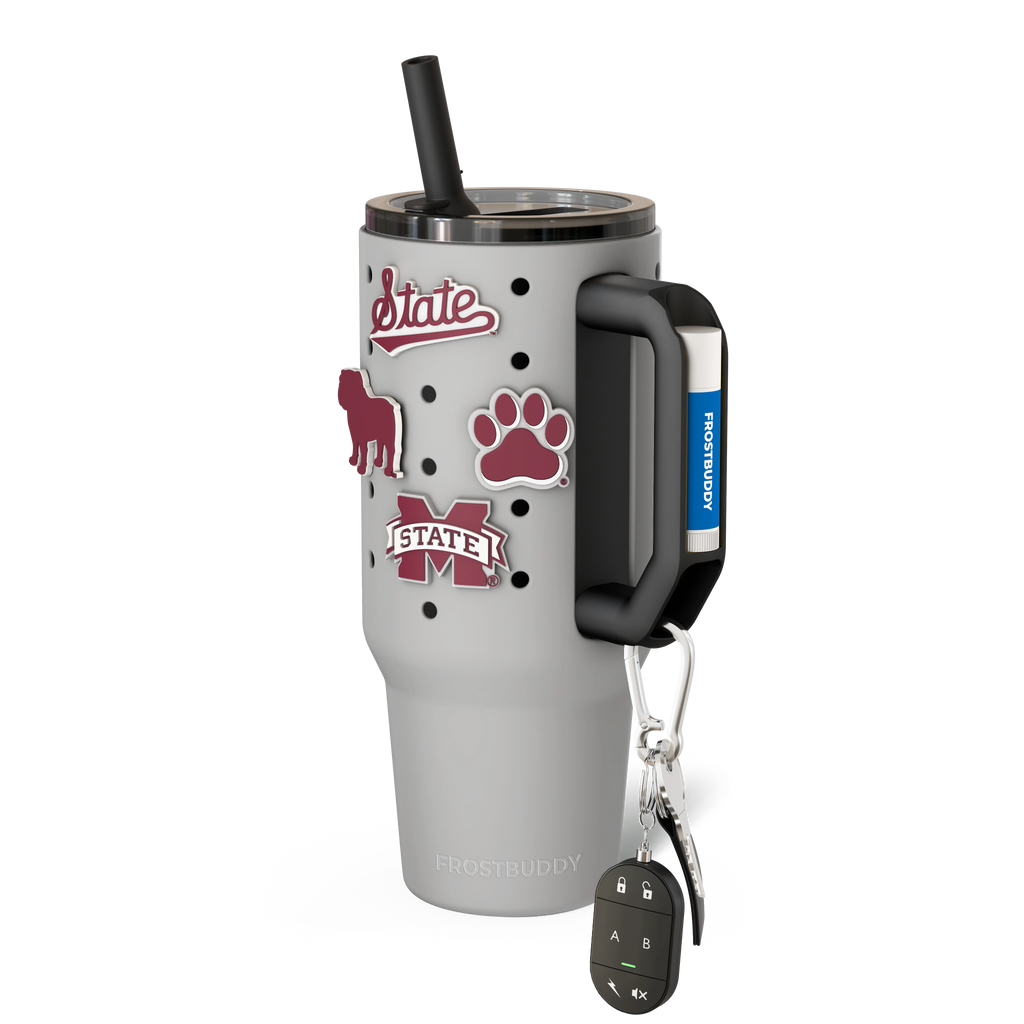 Thicc Buddy 40oz Mississippi State Bulldogs Skin + Budz Bundle