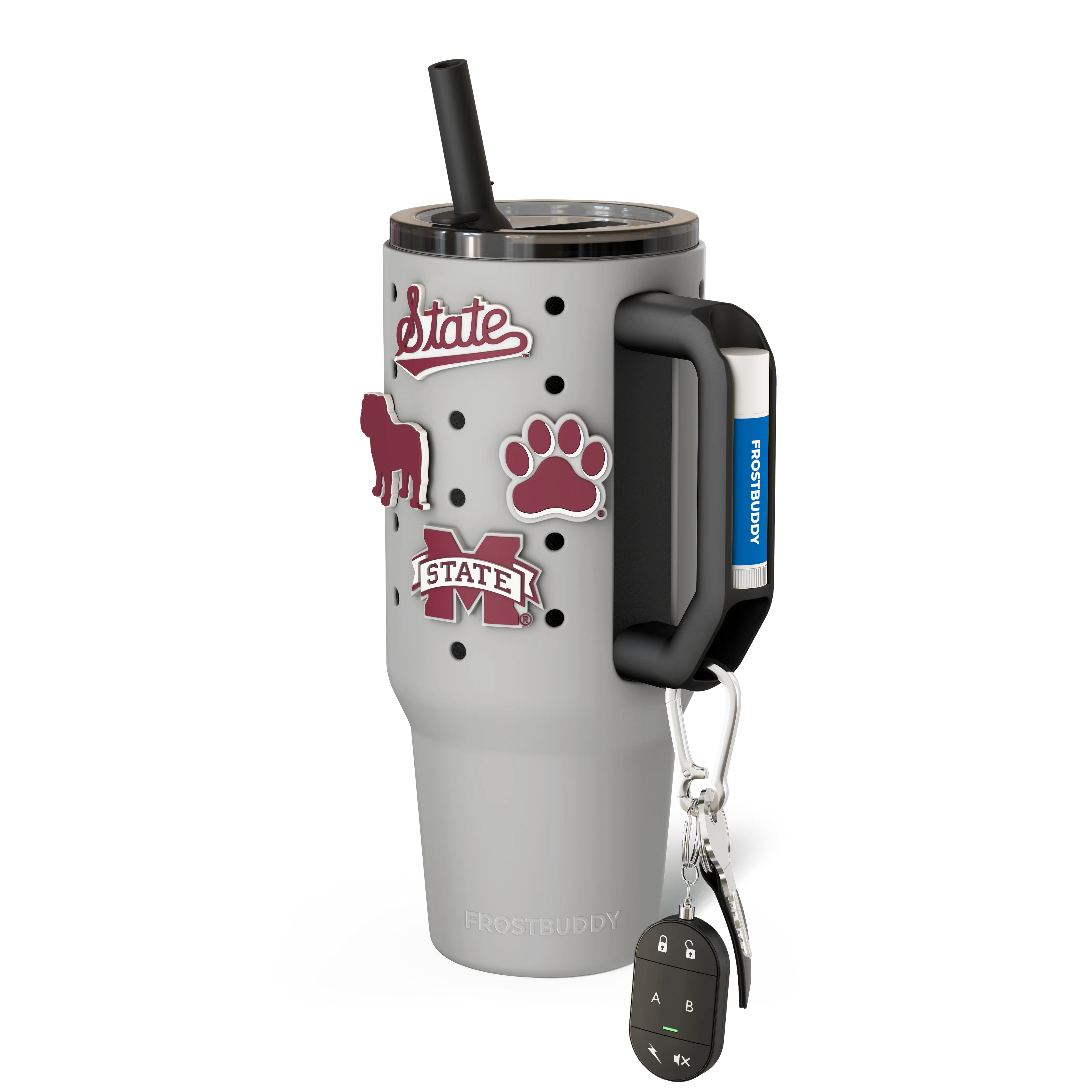 Thicc Buddy 40oz Mississippi State Bulldogs Skin + Budz Bundle