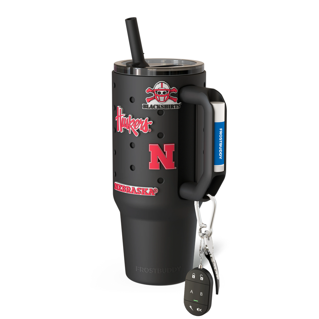 Thicc Buddy 40oz Nebraska Cornhuskers Skin + Budz Bundle