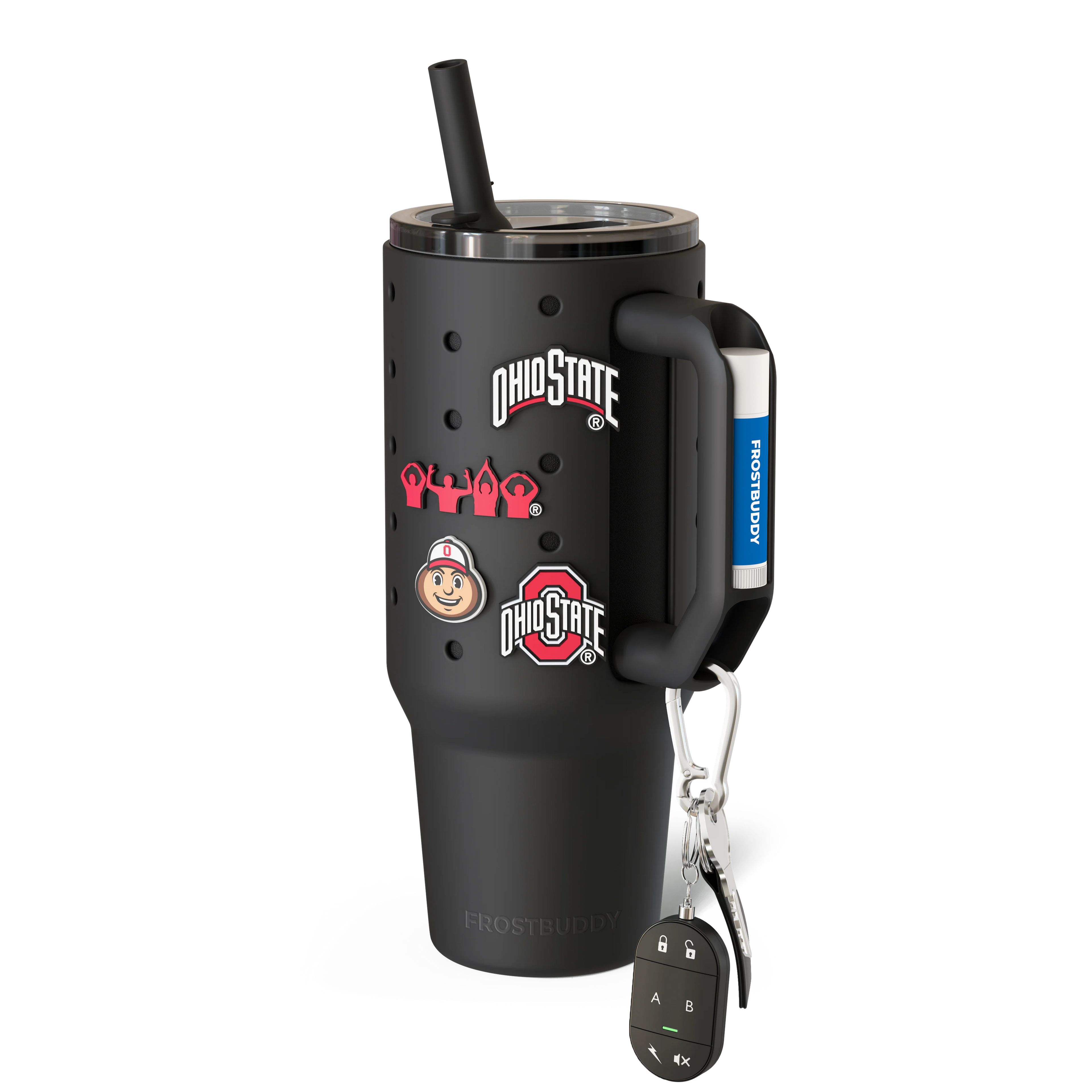 Thicc Buddy 40oz Ohio State Skin + Budz Bundle