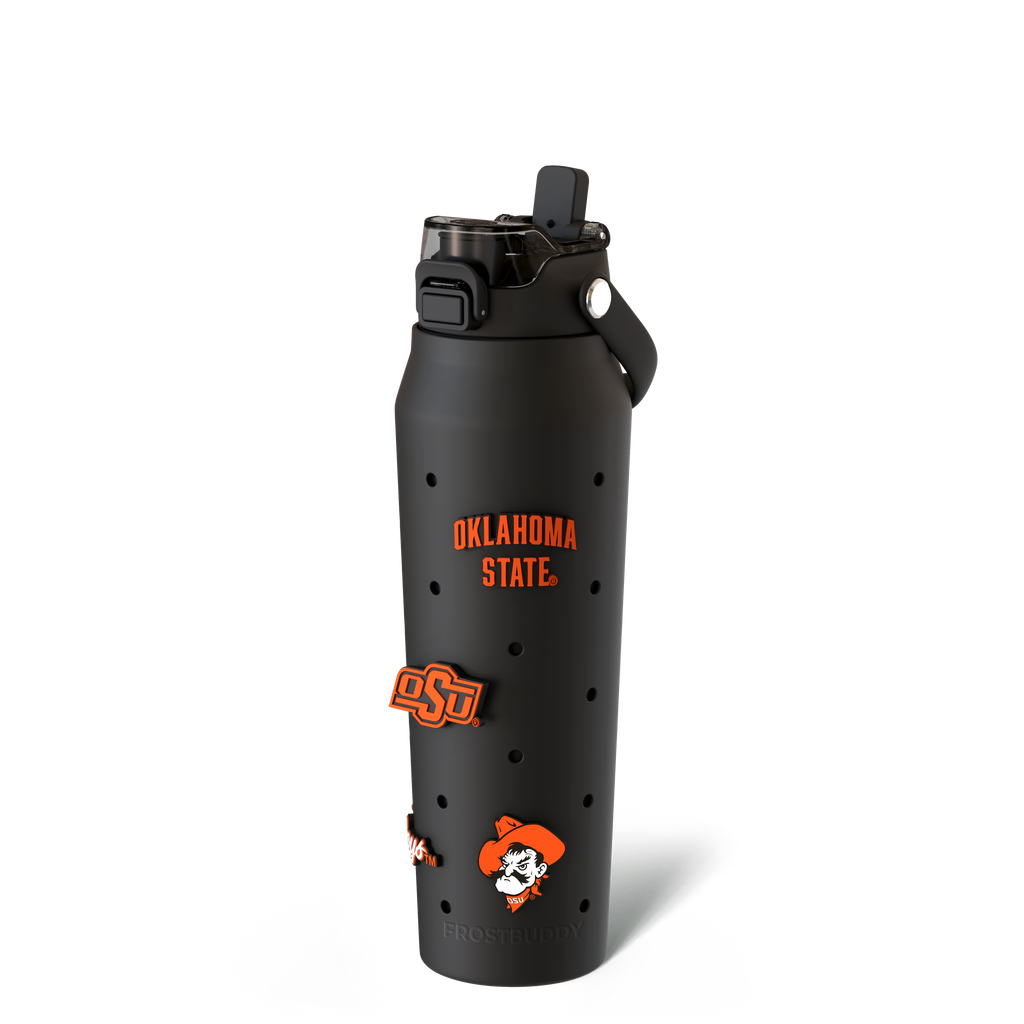 Bottle Buddy 32oz Oklahoma State Cowboys Skin + Budz Bundle
