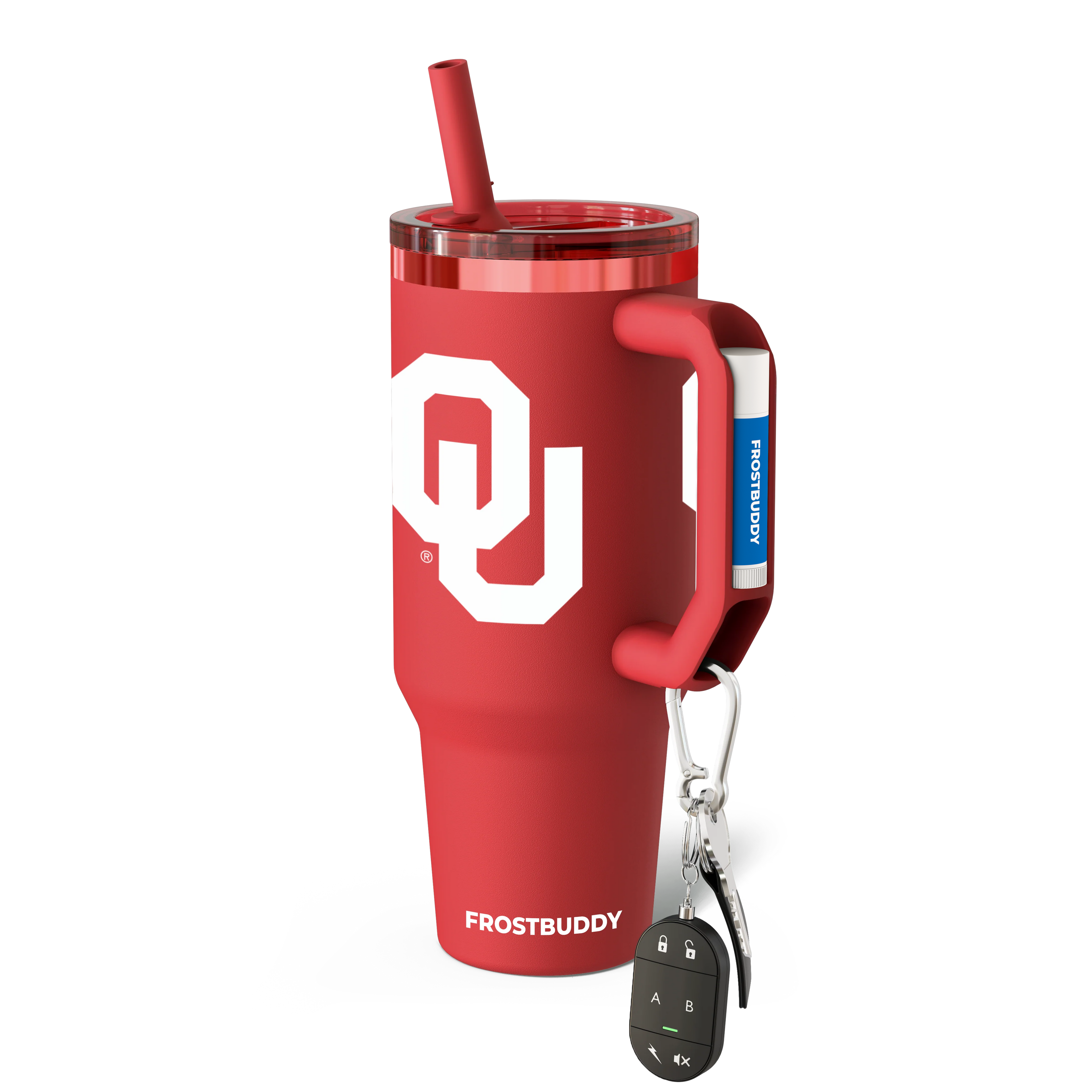 Thicc Buddy 40oz Oklahoma Sooners Gameday