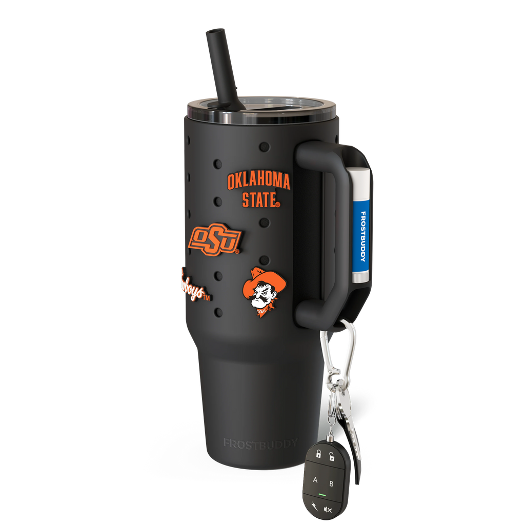 Thicc Buddy 40oz Oklahoma State Cowboys Skin + Budz Bundle