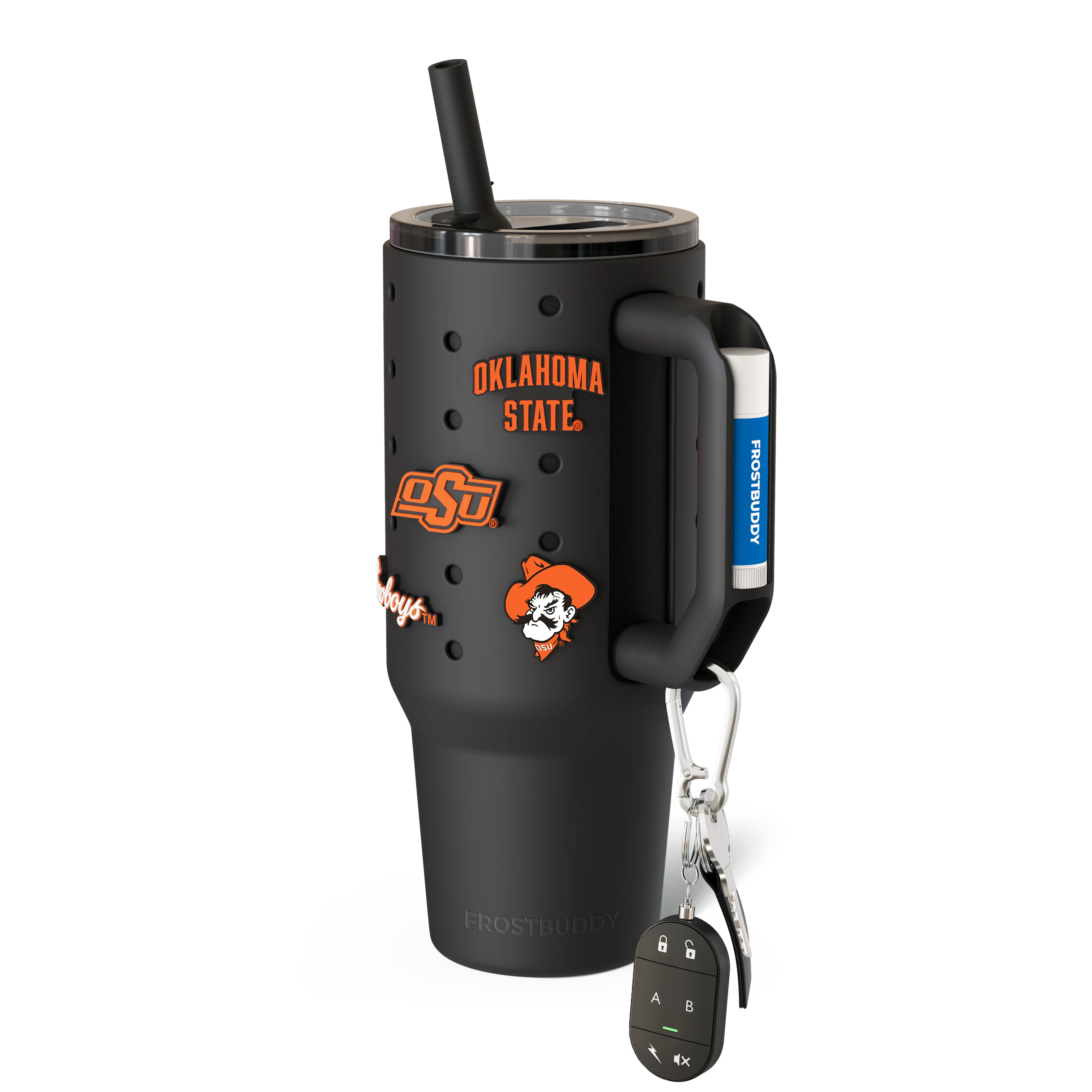 Thicc Buddy 40oz Oklahoma State Cowboys Skin + Budz Bundle