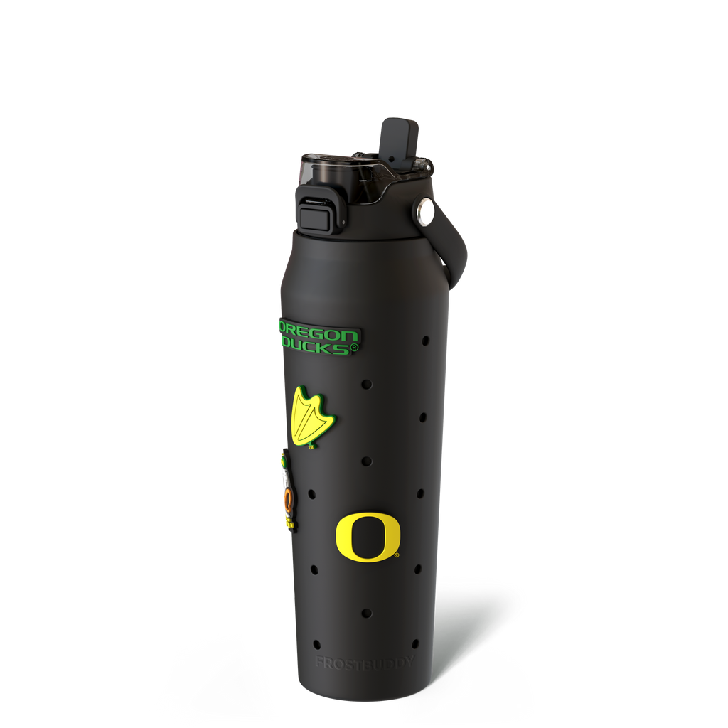 Bottle Buddy 32oz Oregon Ducks Skin + Budz Bundle