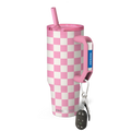 Thicc Buddy 40oz Pink Checkered