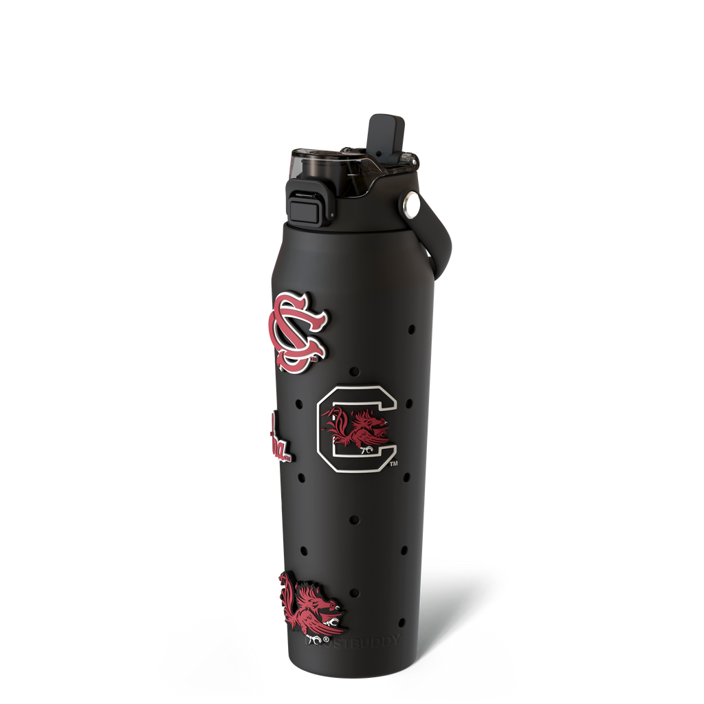 Bottle Buddy 32oz South Carolina Gamecocks Skin + Budz Bundle