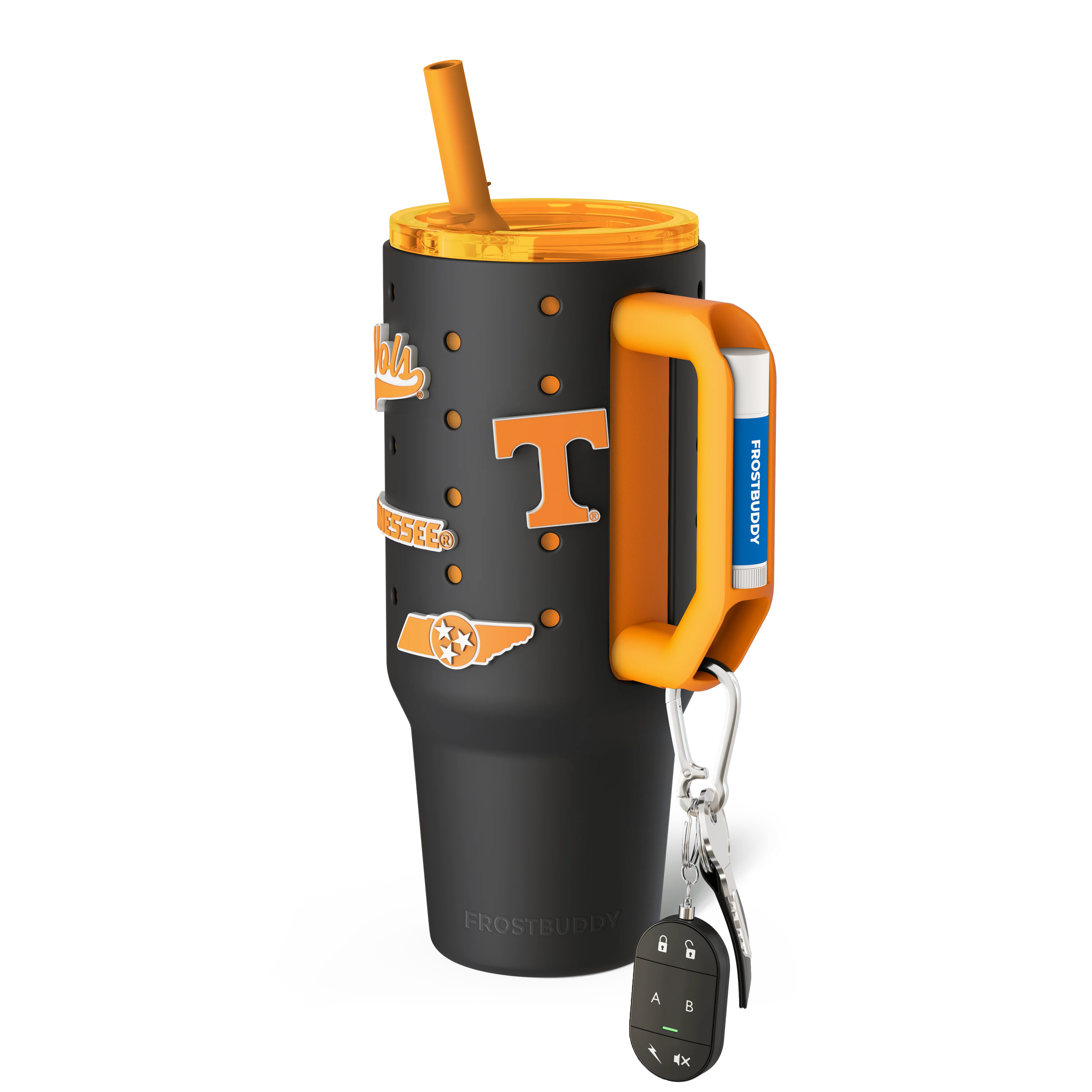 Thicc Buddy 40oz Tennessee Volunteers Skin + Budz Bundle