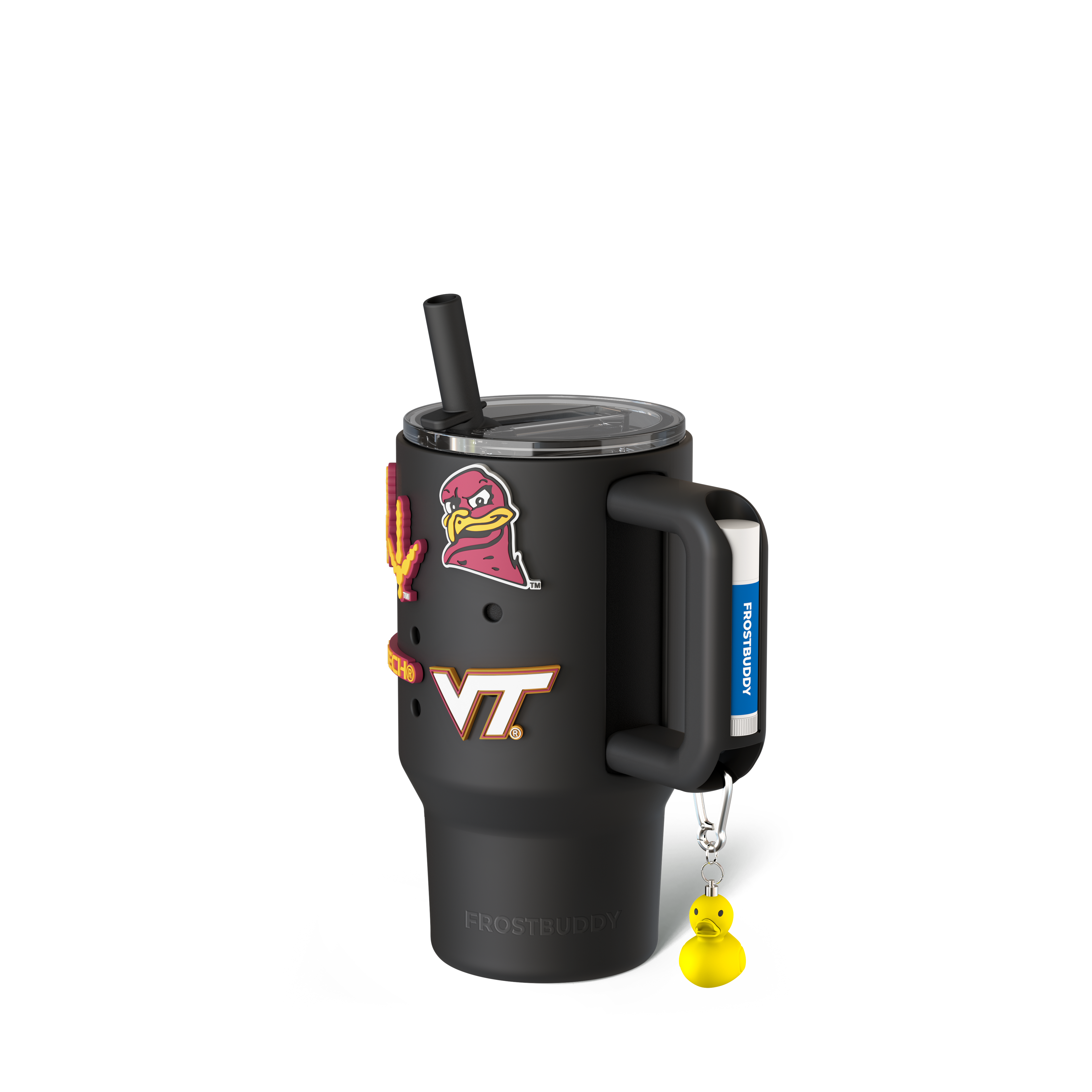 Thicc Buddy 16oz Virginia Tech Hokies Skin + Budz Bundle