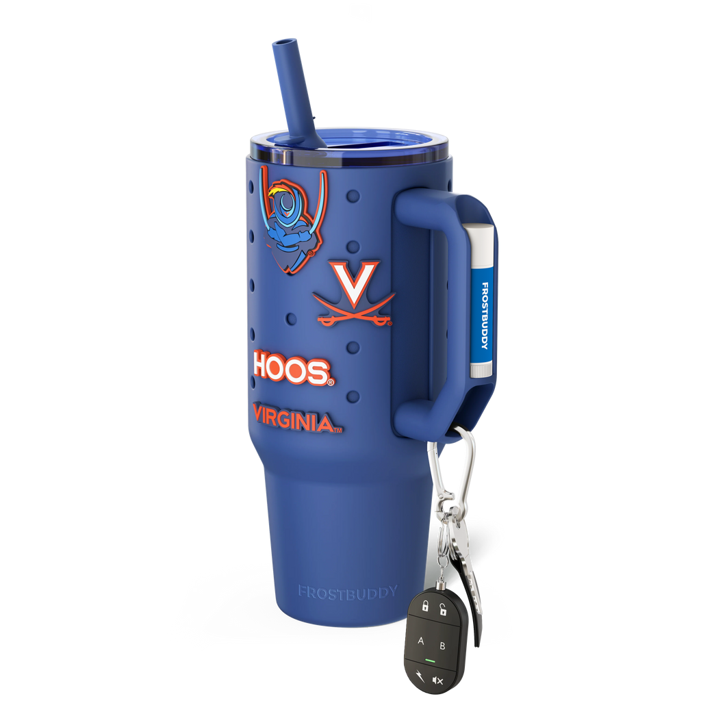 Thicc Buddy 40oz Virginia Cavaliers Skin + Budz Bundle