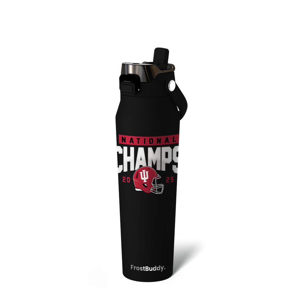 Bottle Buddy 32oz Indiana Hoosiers CFB National Champs