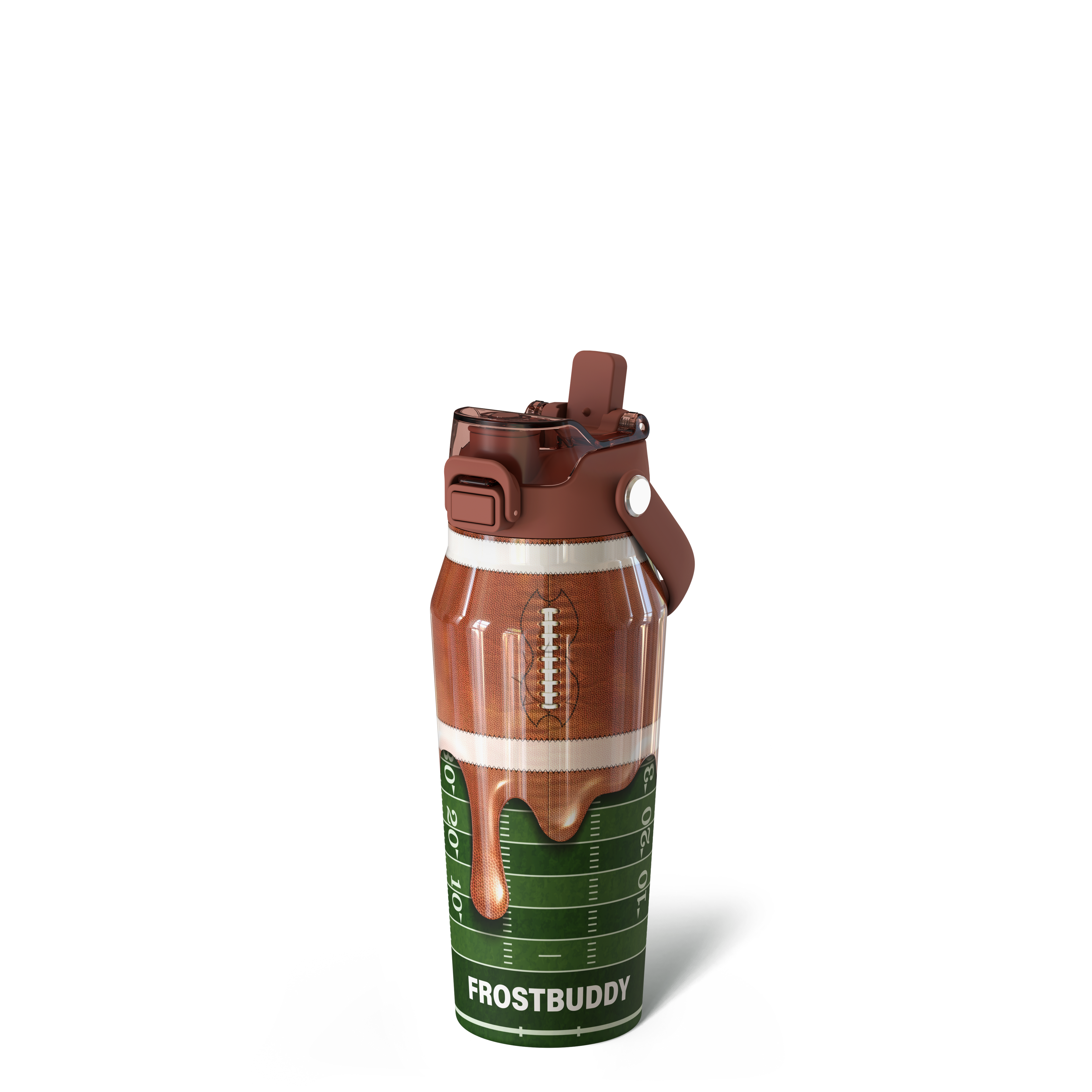 Bottle Buddy 16oz Football Drip