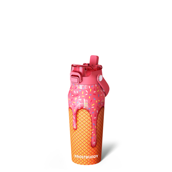 Bottle Buddy 16oz Pink Ice Cream