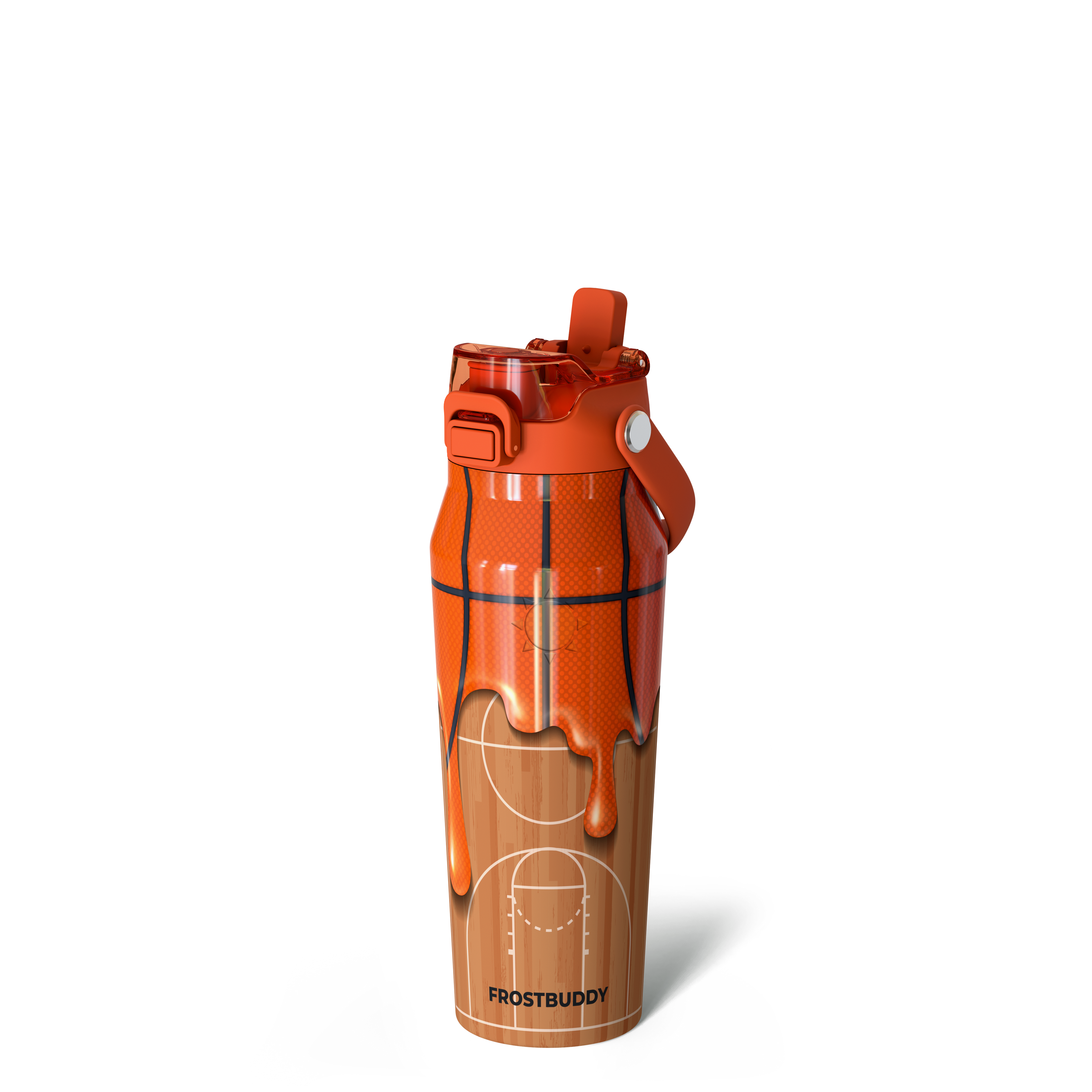 Bottle Buddy 24oz Basketball Drip