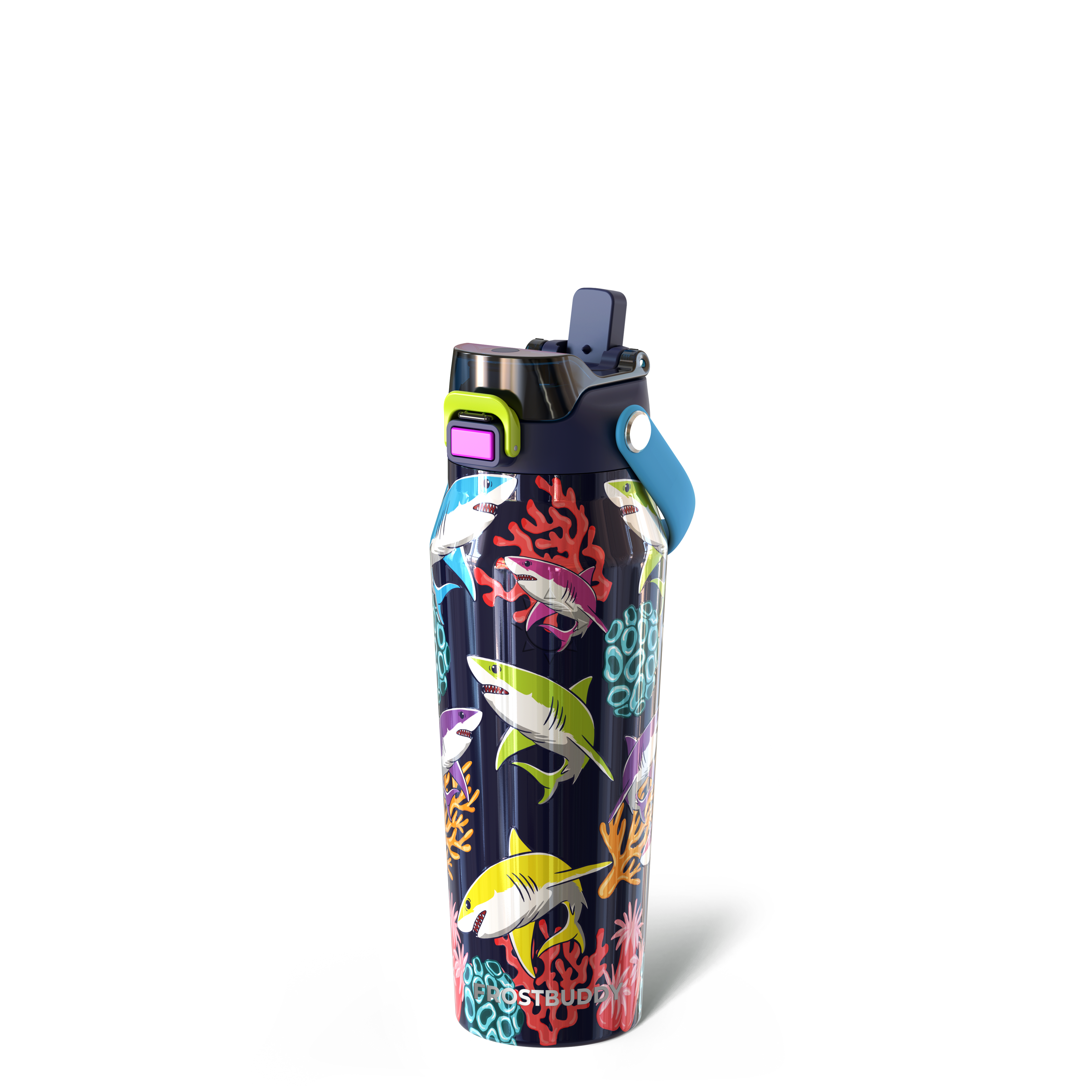 Bottle Buddy 24oz Neon Coast