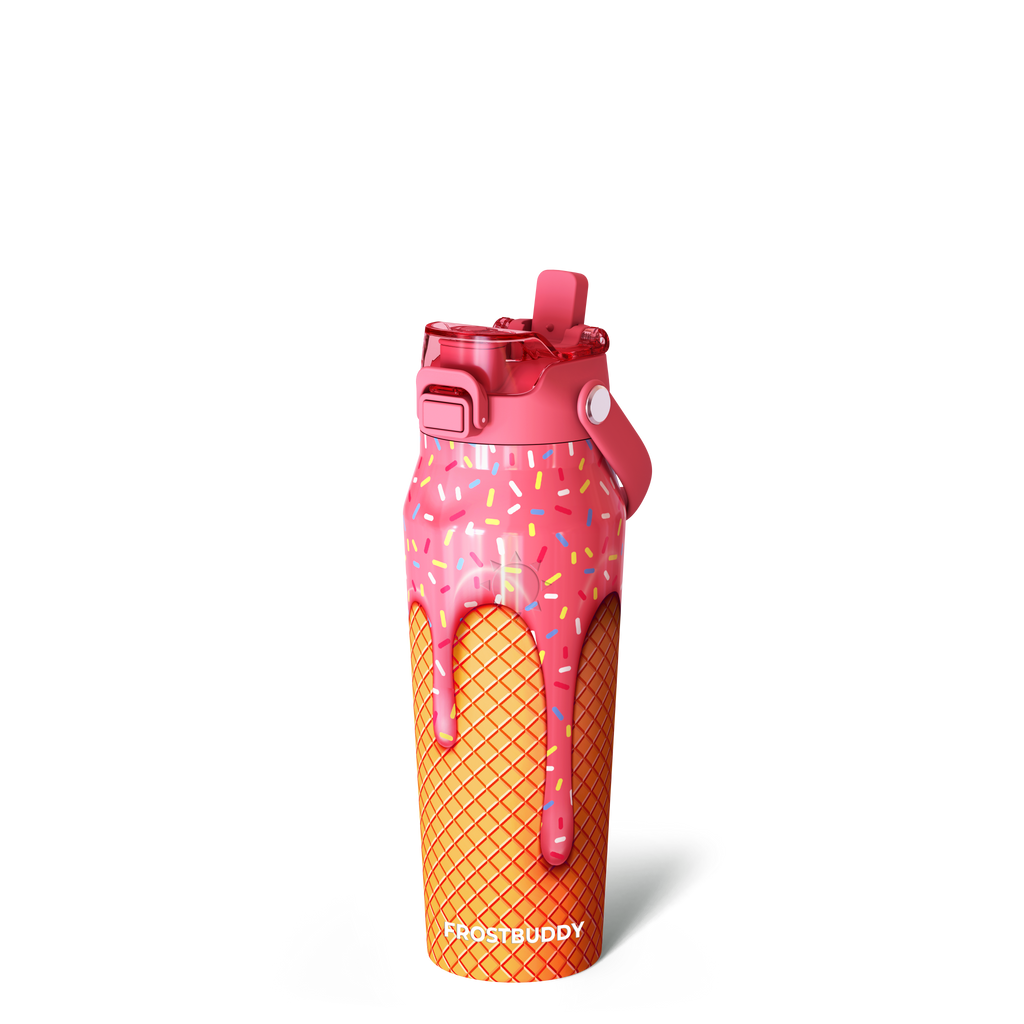 Bottle Buddy 24oz Pink Ice Cream