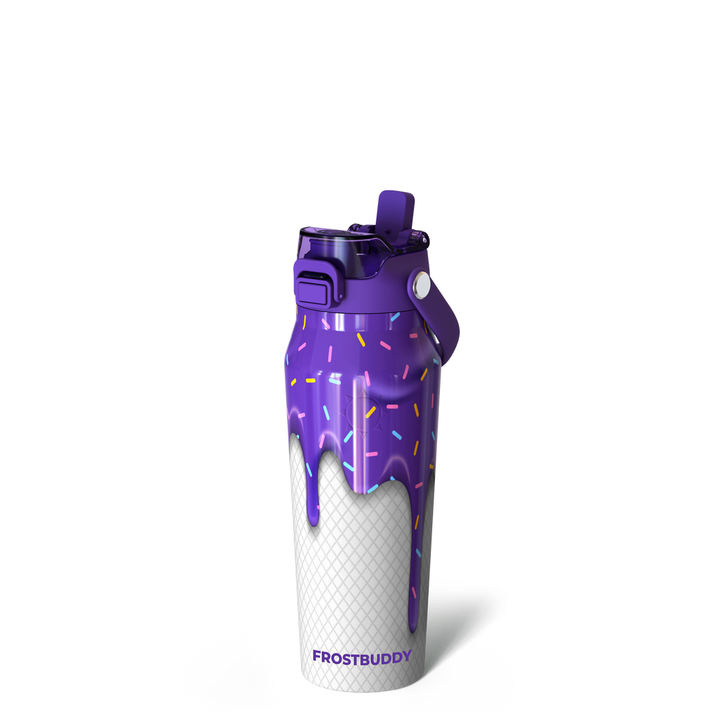 Bottle Buddy 24oz Purple Ice Cream
