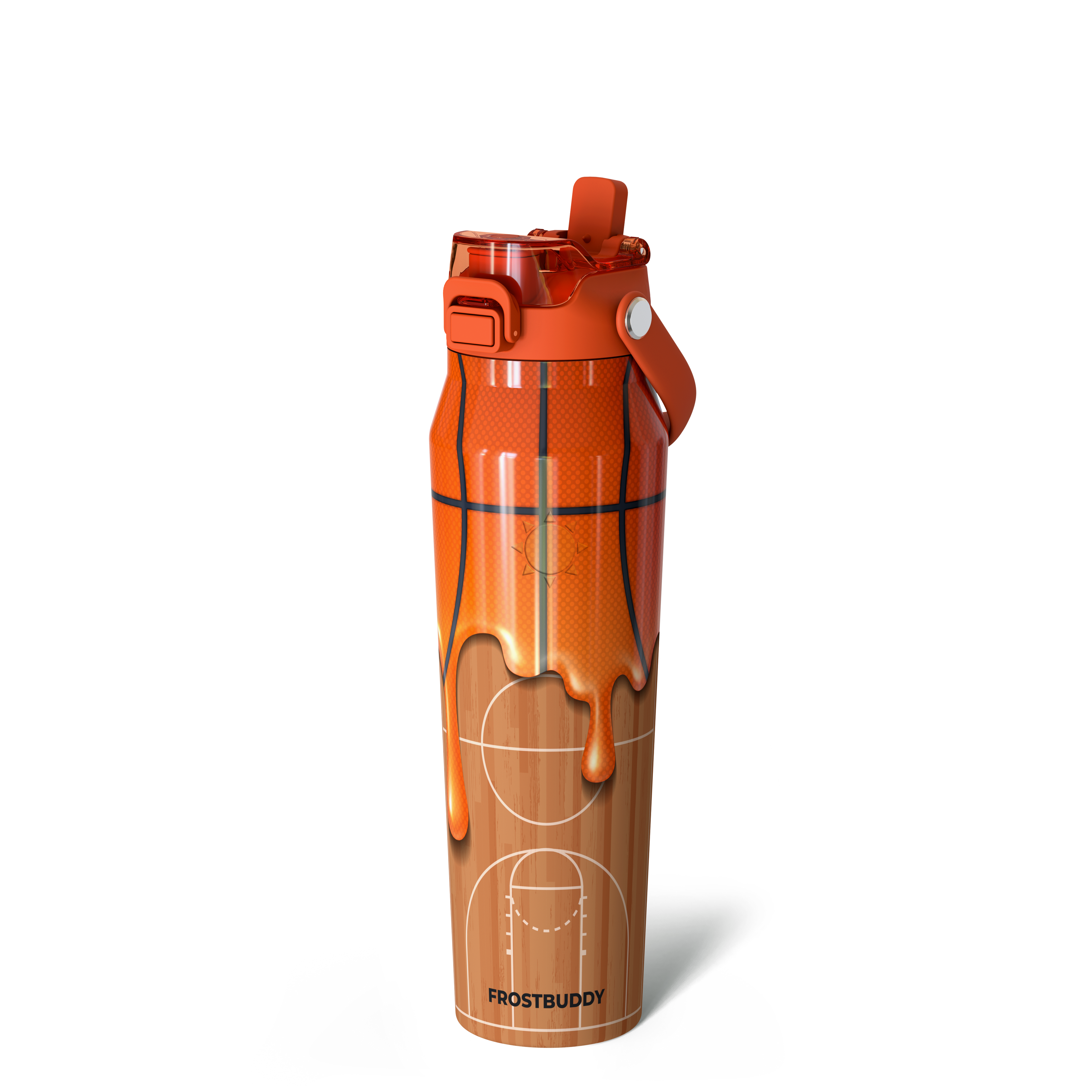 Bottle Buddy 32oz Basketball Drip