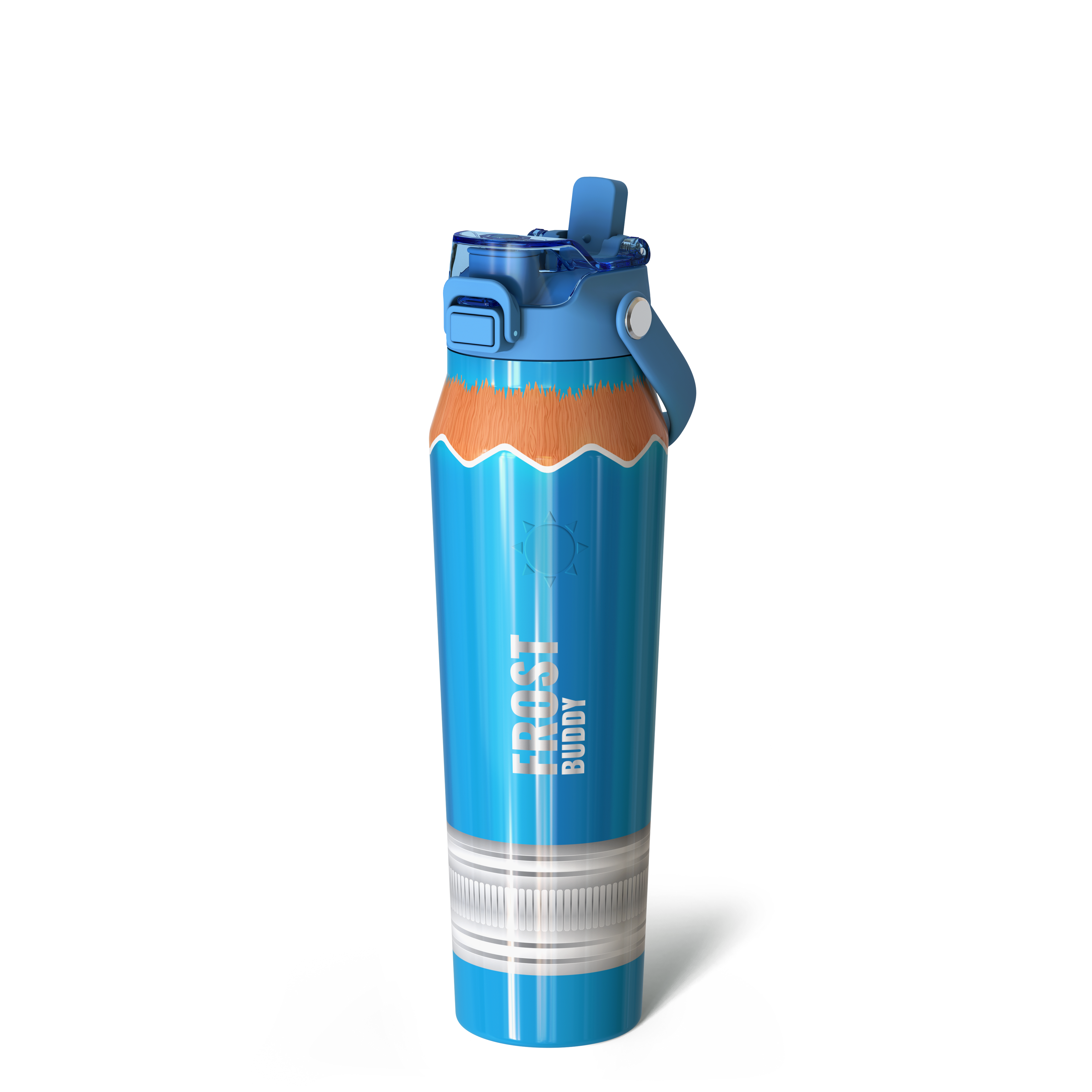 Bottle Buddy 32oz Blue Pencil