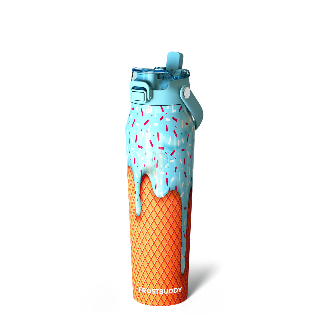 Bottle Buddy 32oz Blue Ice Cream